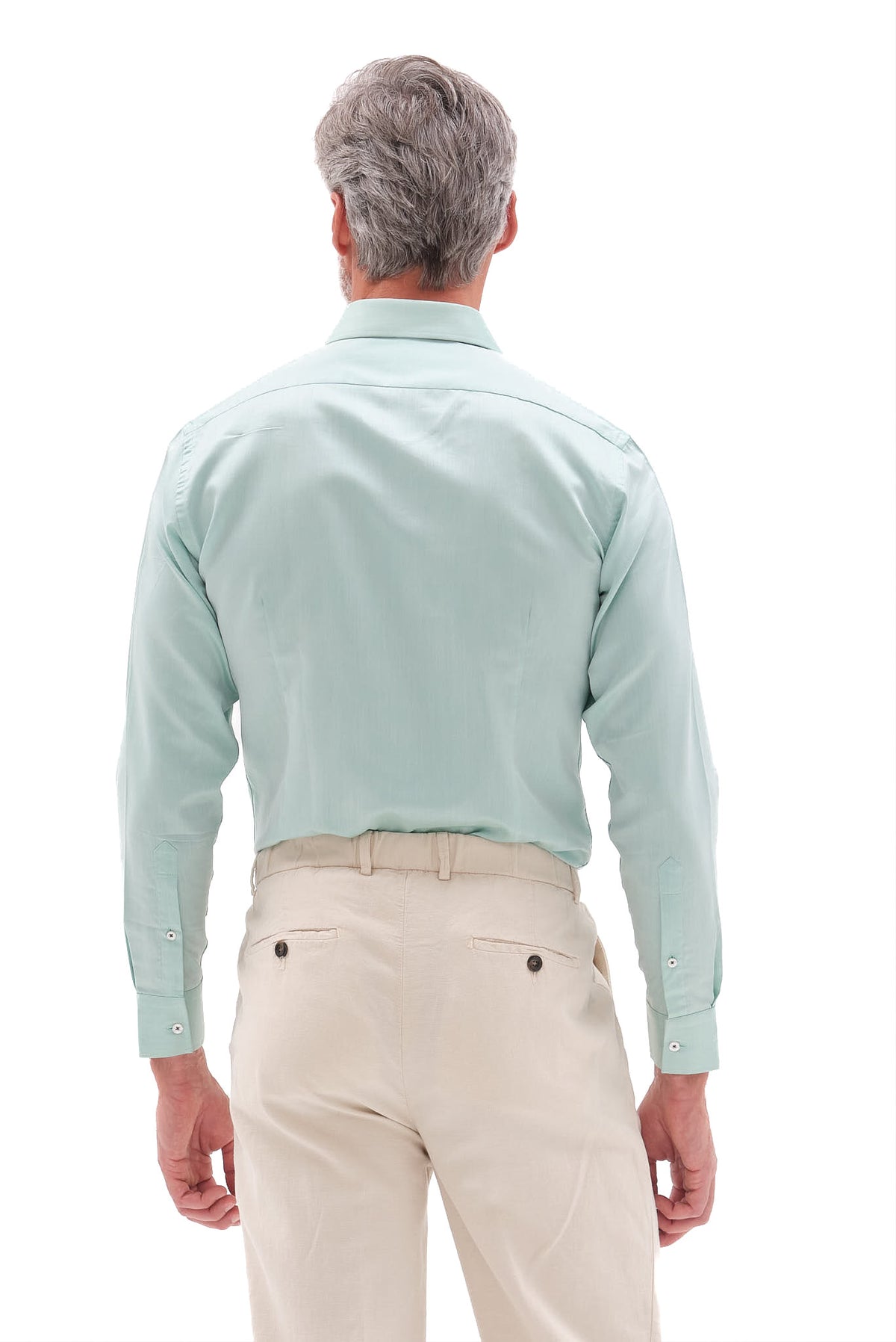 ΑΝΔΡΙΚΟ ΠΡΑΣΙΝΟ ΠΟΥΚΑΜΙΣΟ PORTOBELLO'S ME REX ΓΙΑΚΑ SLIM FIT