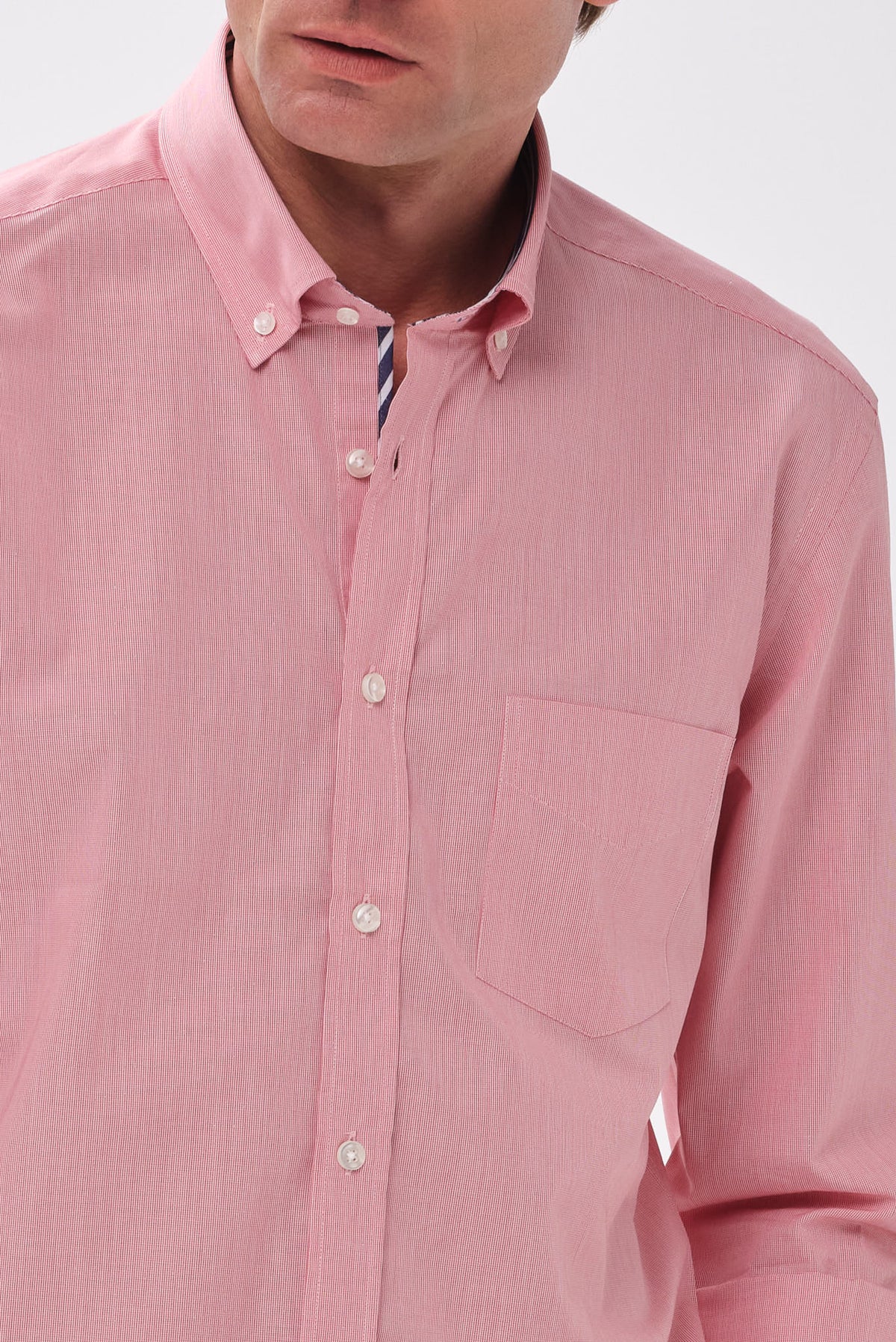 ΑΝΔΡΙΚΟ ΚΟΚΚΙΝΟ ΠΟΥΚΑΜΙΣΟ PORTOBELLO'S ME BUTTON DOWN ΓΙΑΚΑ REGULAR FIT