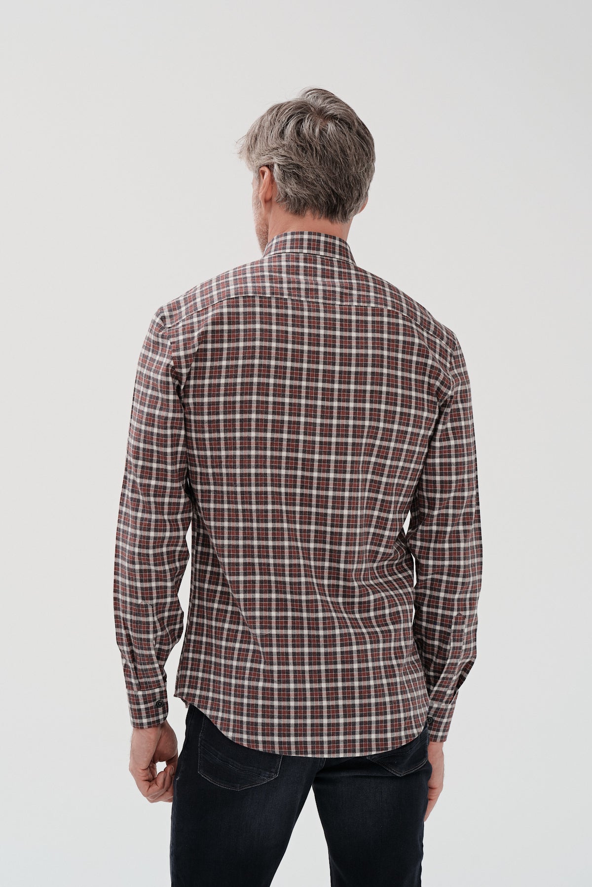ΑΝΔΡΙΚΟ ΚΑΡΟ ΜΠΟΡΝΤΟ ΠΟΥΚΑΜΙΣΟ PORTOBELLO'S ΜΕ BUTTON DOWN ΓΙΑΚΑ REGULAR FIT