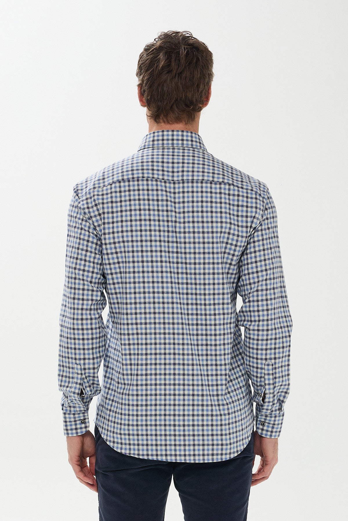 ΑΝΔΡΙΚΟ ΠΤΙ ΚΑΡΟ ΣΙΕΛ ΠΟΥΚΑΜΙΣΟ ΜΕ BUTTON DOWN ΓΙΑΚΑ REGULAR FIT PORTOBELLO'S