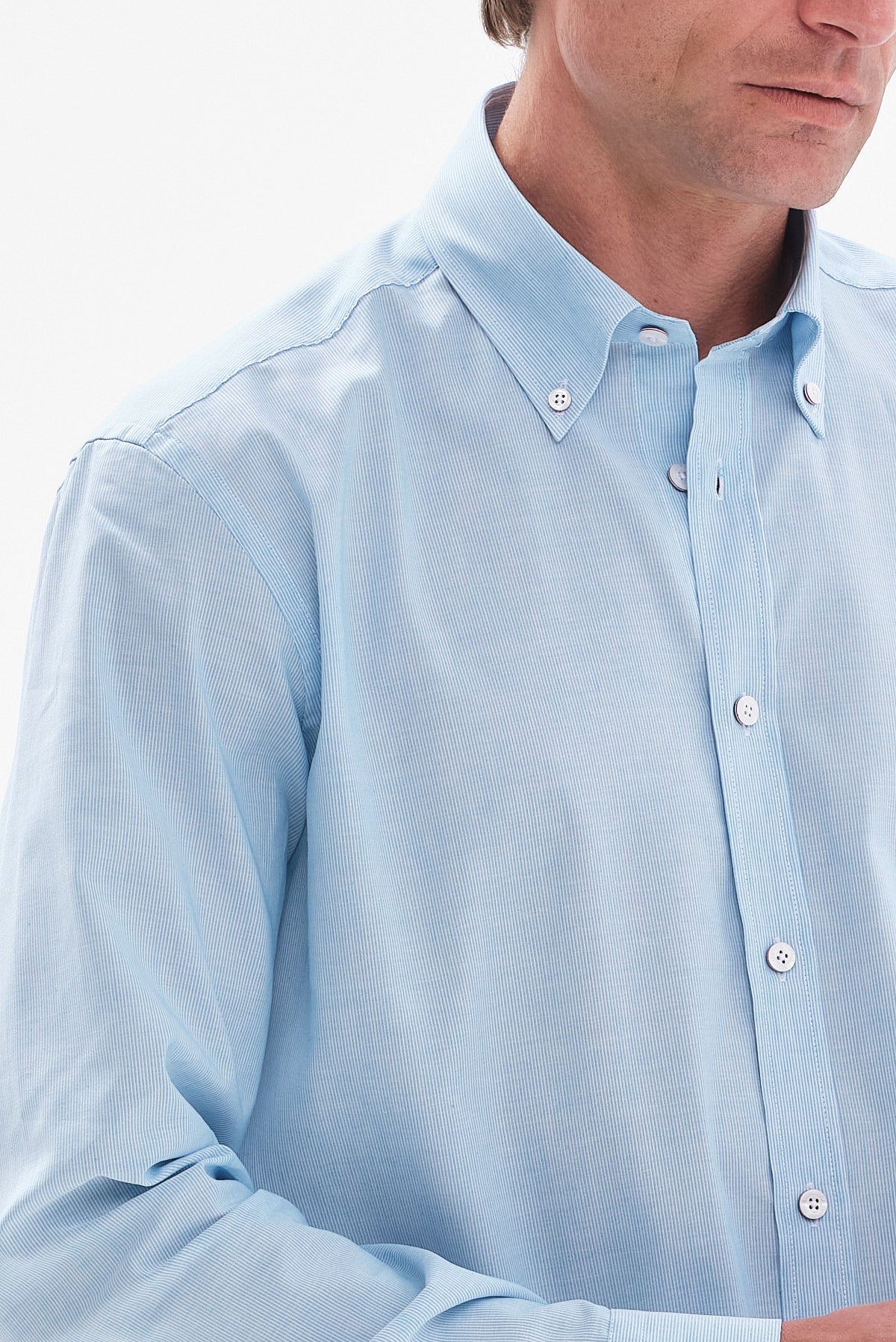 ΑΝΔΡΙΚΟ ΡΙΓΕ ΤΙΡΚΟΥΑΖ ΠΟΥΚΑΜΙΣΟ PORTOBELLO'S REGULAR FIT ΜΕ BUTTON DOWN ΓΙΑΚΑ