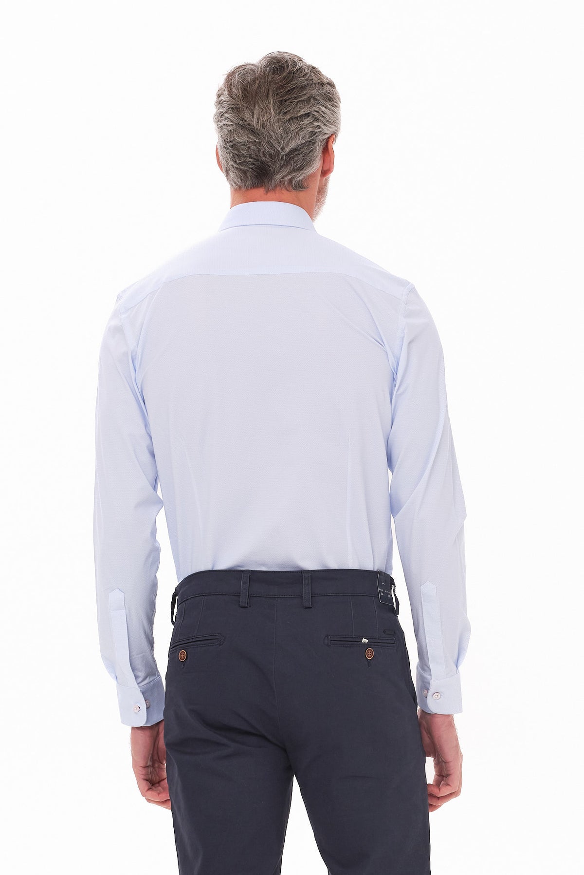 ΑΝΔΡΙΚΟ ΣΙΕΛ ΠΟΥΚΑΜΙΣΟ PORTOBELLO'S ΜΕ REX ΓΙΑΚΑ SLIM FIT