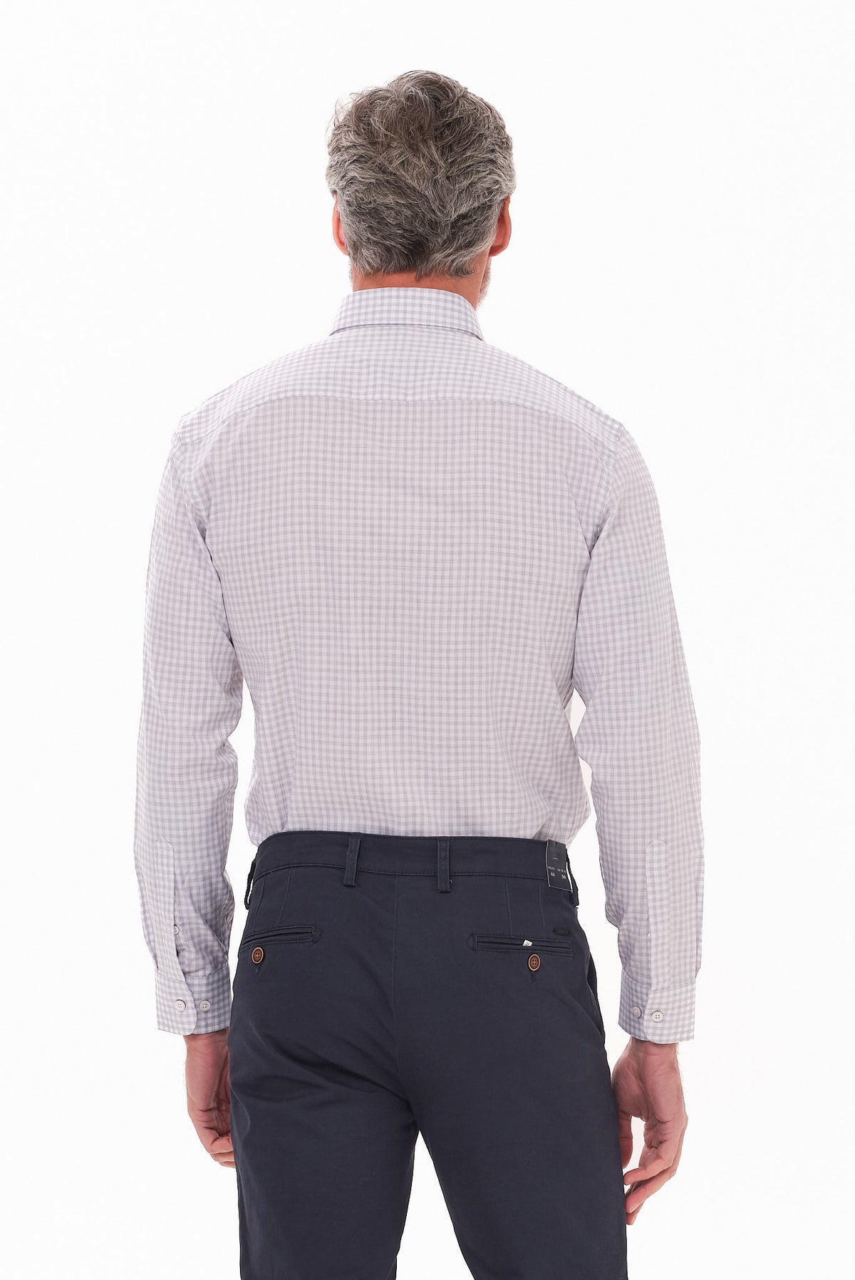 ΑΝΔΡΙΚΟ ΓΚΡΙ ΑΝΟΙΧΤΟ ΠΟΥΚΑΜΙΣΟ PORTOBELLO'S ME BUTTON DOWN ΓΙΑΚΑ REGULAR FIT
