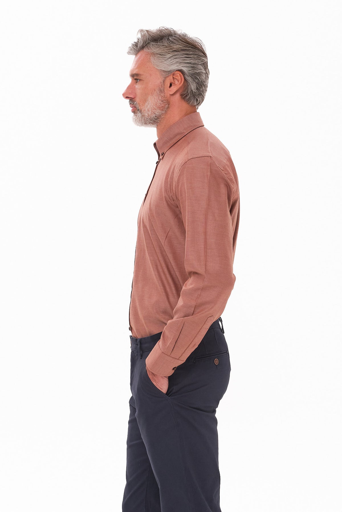 ΑΝΔΡΙΚΟ ΚΕΡΑΜΙΔΙ ΠΟΥΚΑΜΙΣΟ PORTOBELLO'S ME BUTTON DOWN ΓΙΑΚΑ REGULAR FIT