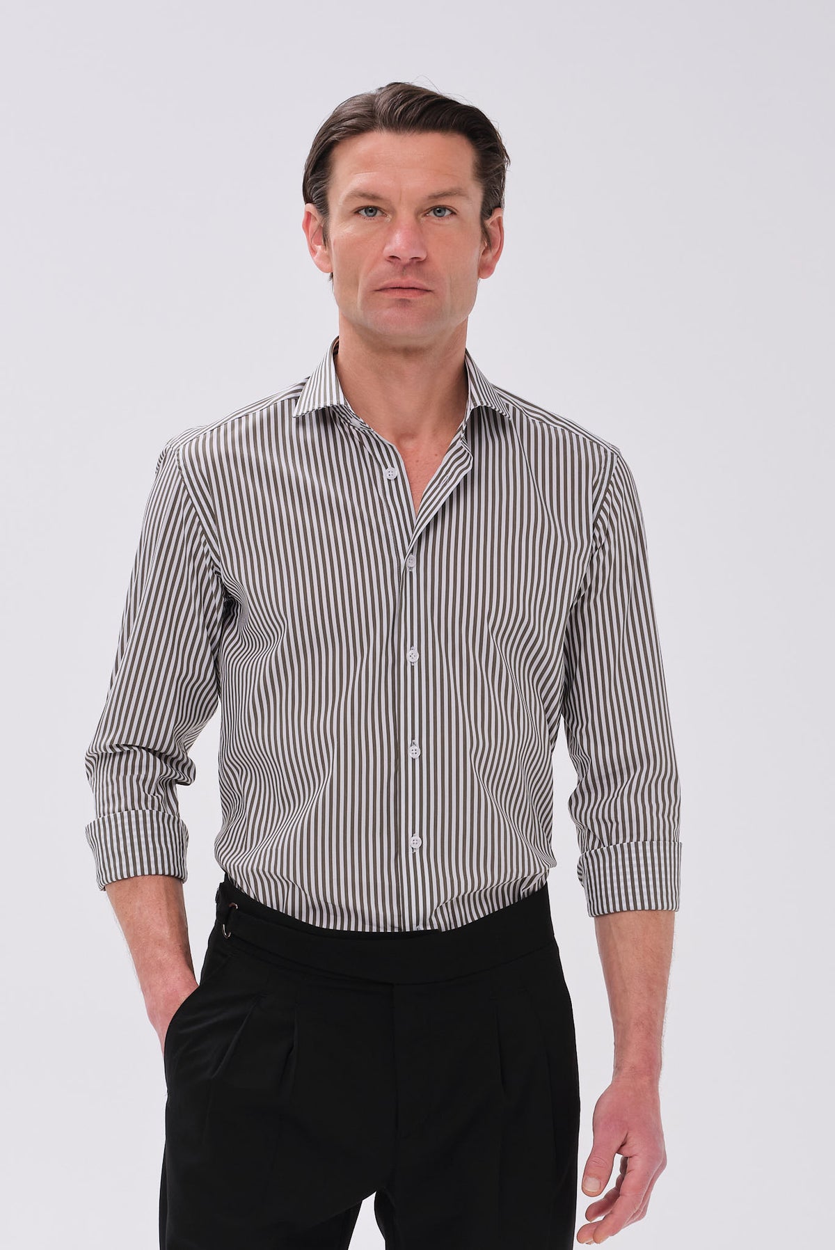 ΑΝΔΡΙΚΟ ΛΑΔΙ ΡΙΓΕ ΠΟΥΚΑΜΙΣΟ PORTOBELLO'S ΜΕ REX ΓΙΑΚΑ SLIM FIT