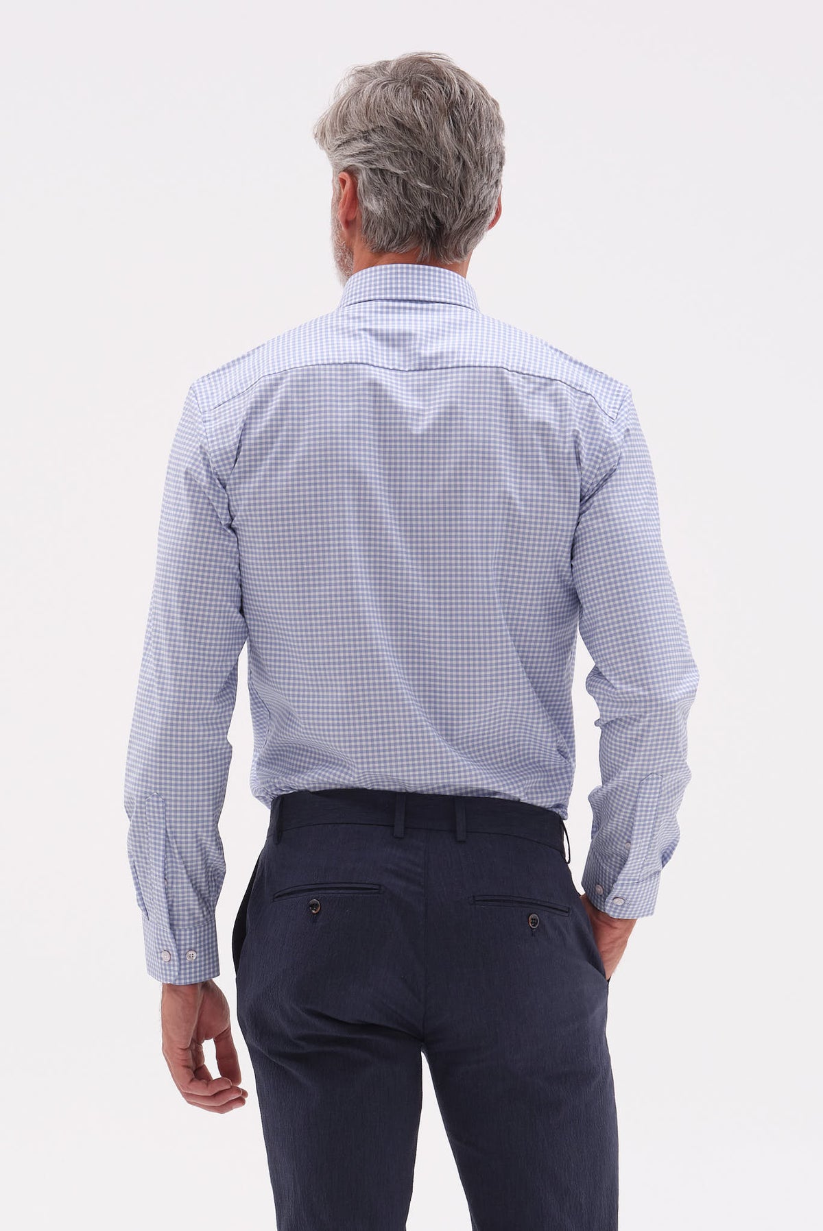 ΑΝΔΡΙΚΟ ΠΤΙ ΚΑΡΟ ΣΙΕΛ ΠΟΥΚΑΜΙΣΟ PORTOBELLO'S ΜΕ BUTTON DOWN ΓΙΑΚΑ REGULAR FIT