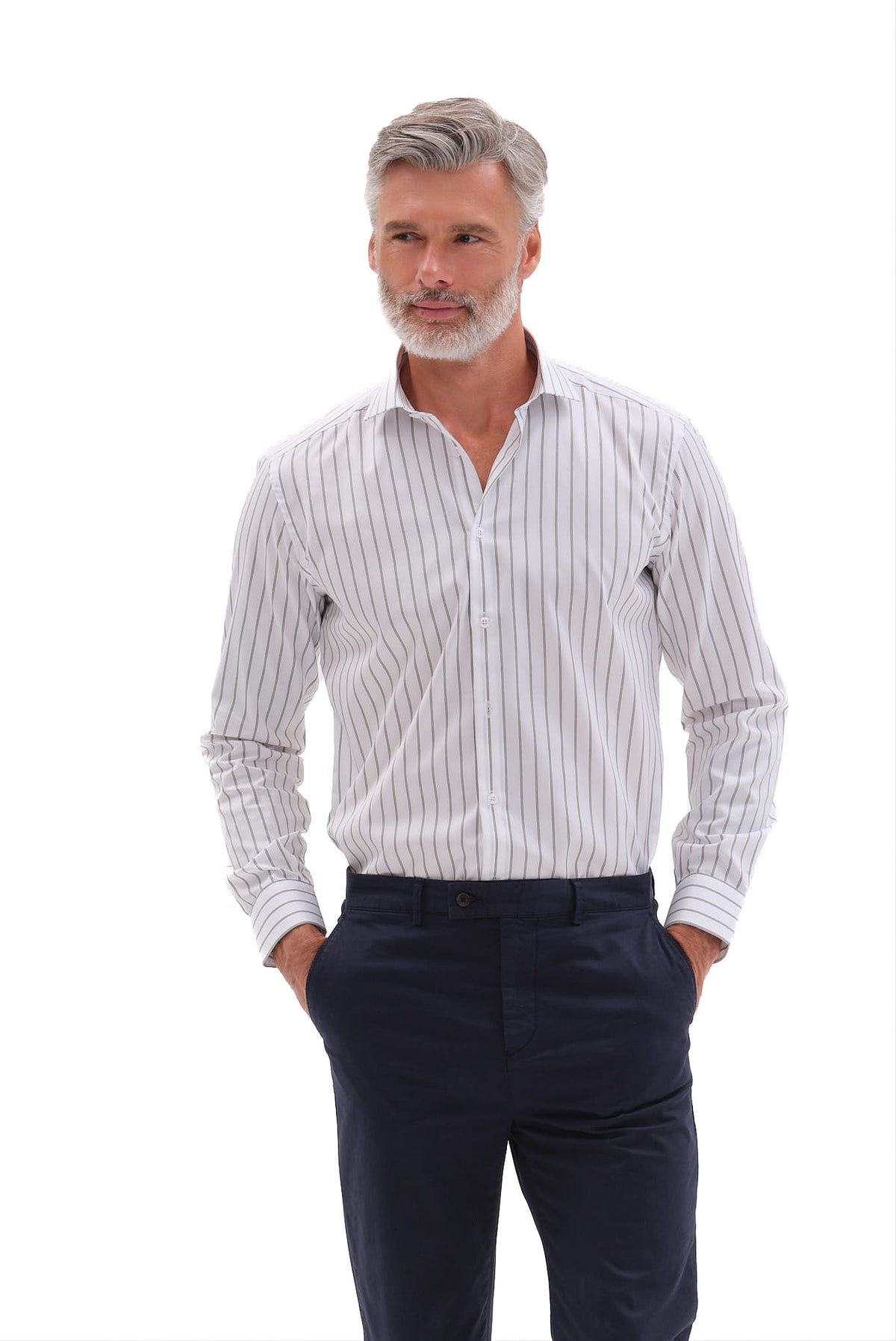 ΑΝΔΡΙΚΟ ΡΙΓΕ ΠΡΑΣΙΝΟ ΠΟΥΚΑΜΙΣΟ PORTOBELLO'S ΜΕ REX ΓΙΑΚΑ REGULAR FIT