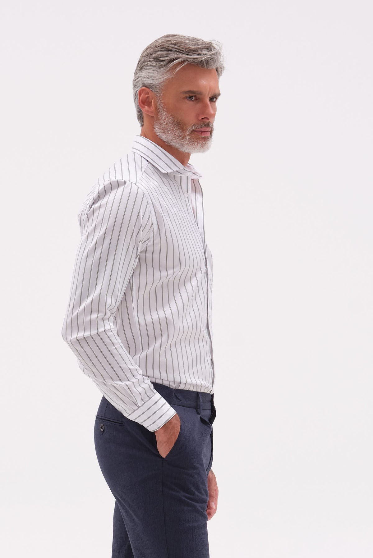 ΑΝΔΡΙΚΟ ΡΙΓΕ ΠΡΑΣΙΝΟ ΠΟΥΚΑΜΙΣΟ PORTOBELLO'S ΜΕ REX ΓΙΑΚΑ SLIM FIT