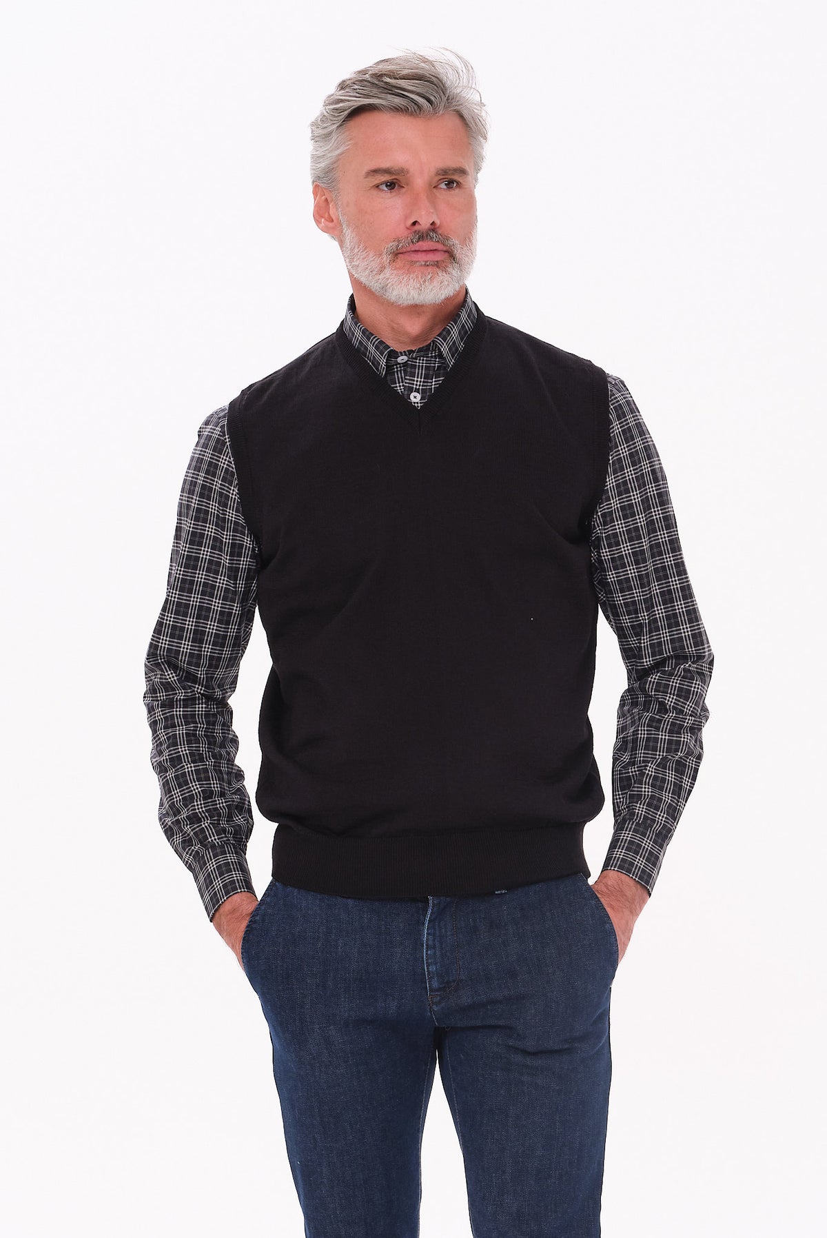 ΑΝΔΡΙΚΗ ΜΑΥΡΗ ΚΑΖΑΚΑ PORTOBELLO'S REGULAR FIT