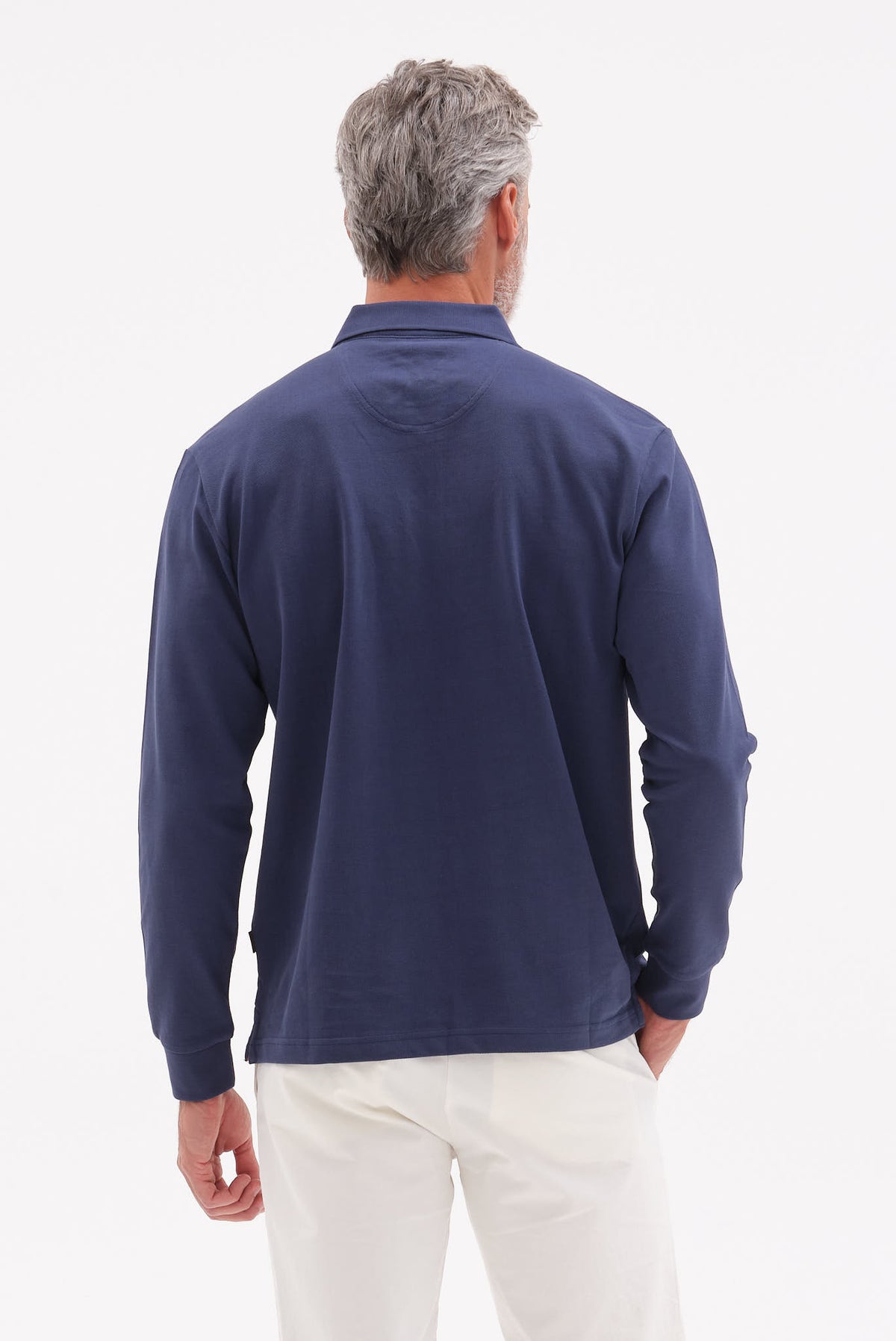ΑΝΔΡΙΚΟ INDIGO ΜΑΚΡΥΜΑΝΙΚΟ PIQUE POLO PORTOBELLO'S