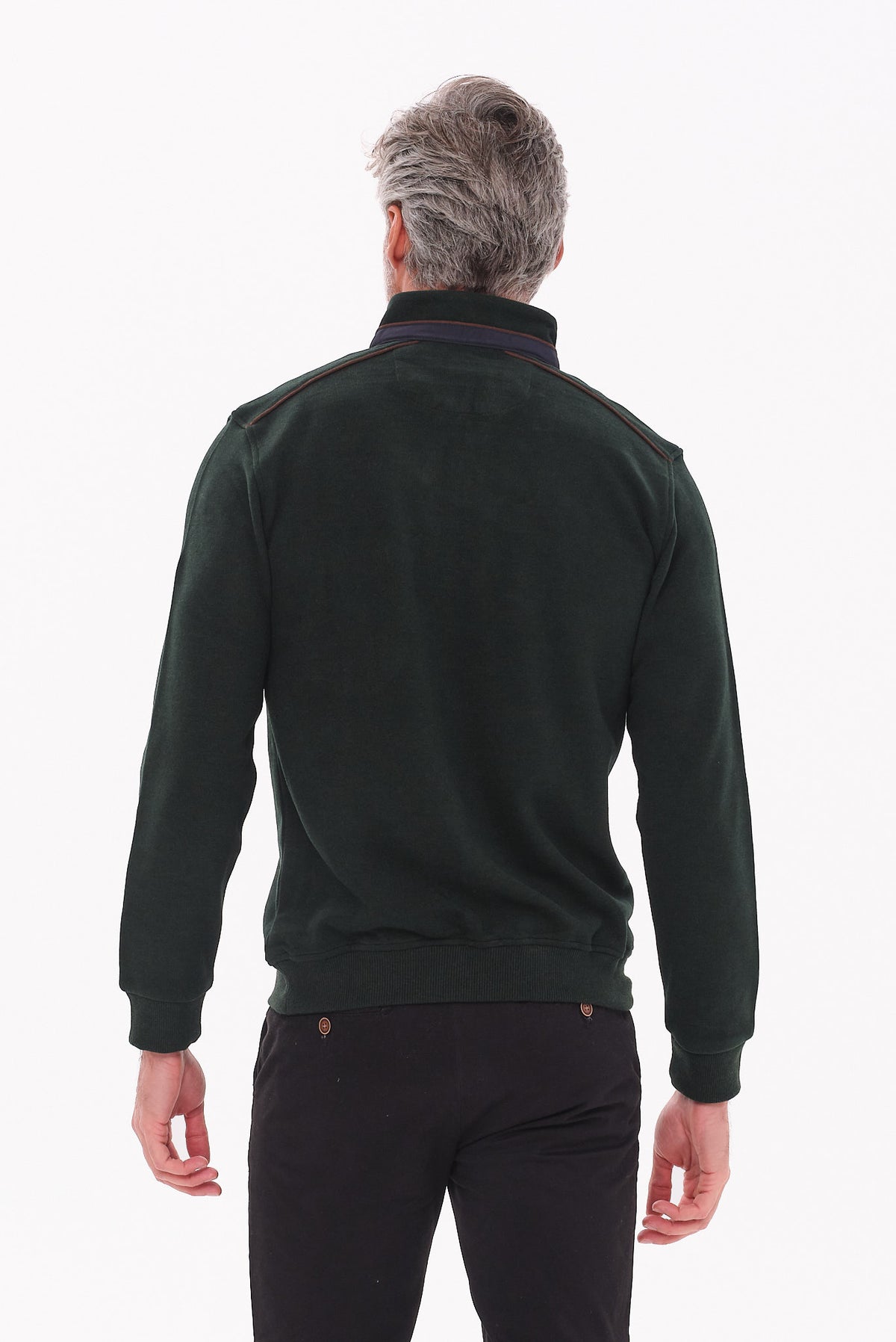 ΑΝΔΡΙΚΟ ΛΑΔΙ LUPETTO ZIP ΠΟΥΛΟΒΕΡ PORTOBELLO'S REGULAR FIT