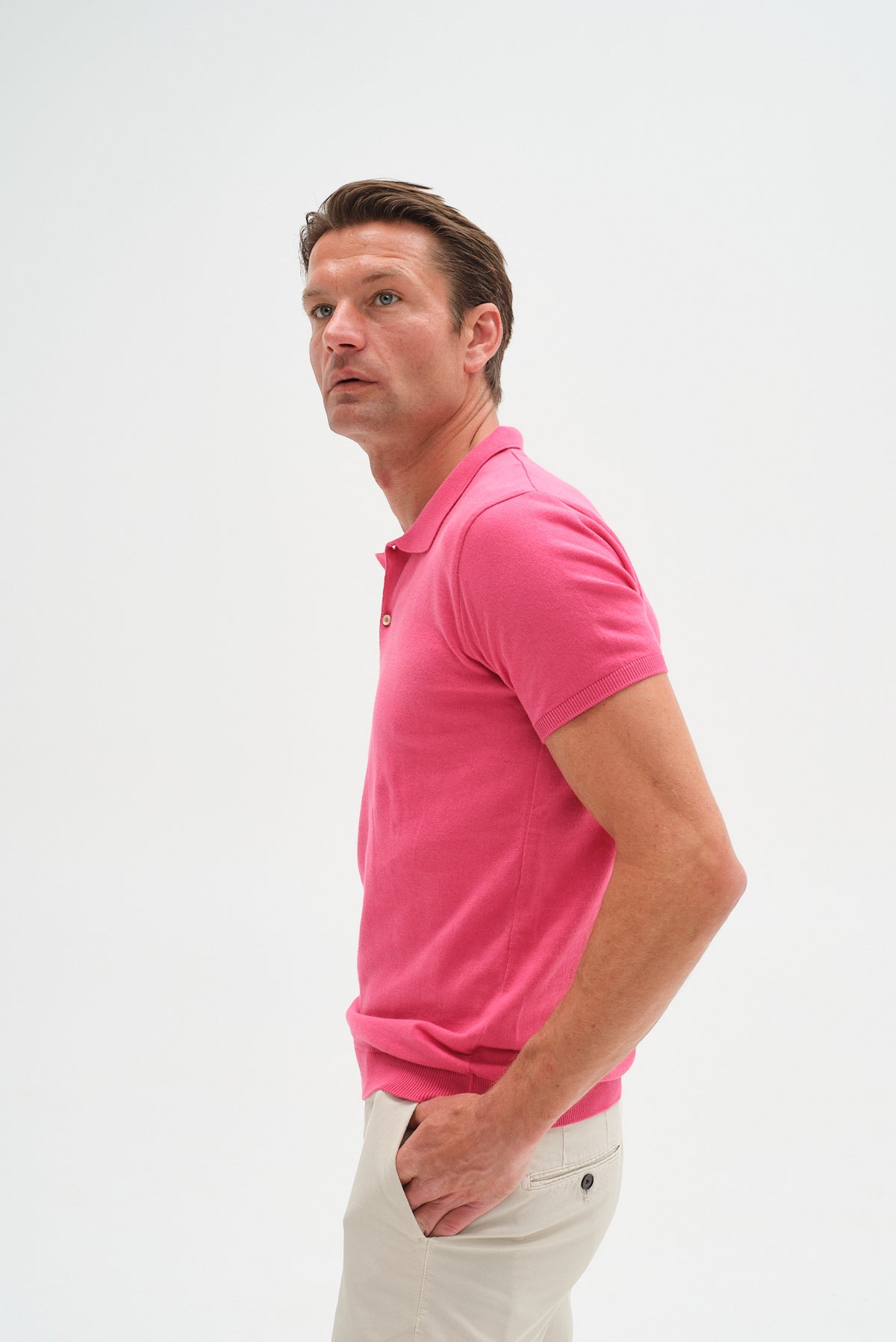 ΑΝΔΡΙΚΟ ΦΟΥΞΙΑ ΚΟΝΤΟΜΑΝΙΚΟ POLO PORTOBELLO'S REGULAR FIT