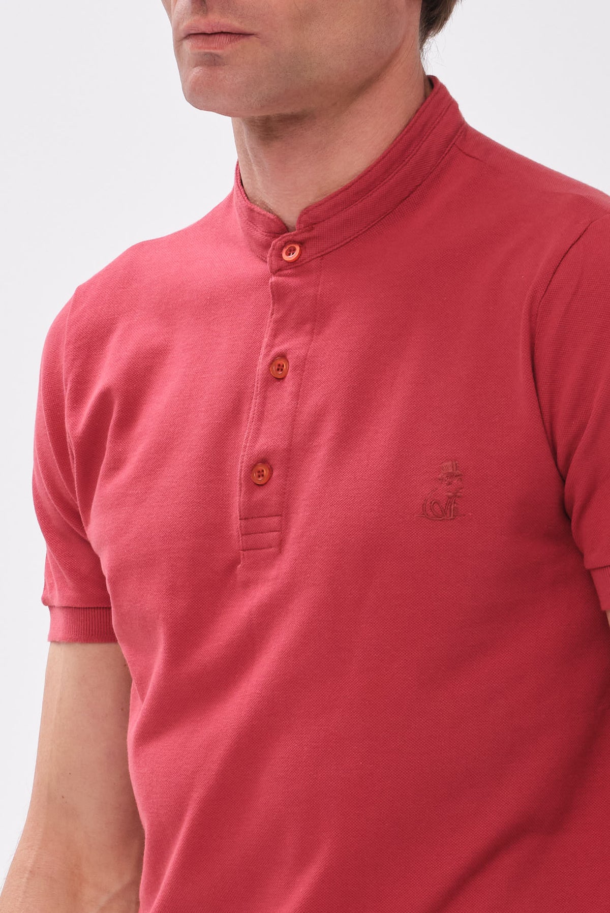 ΑΝΔΡΙΚΟ ΚΟΚΚΙΝΟ ΜΑΟ POLO ΜΠΛΟΥΖΑΚΙ LES GENT'S REGULAR FIT