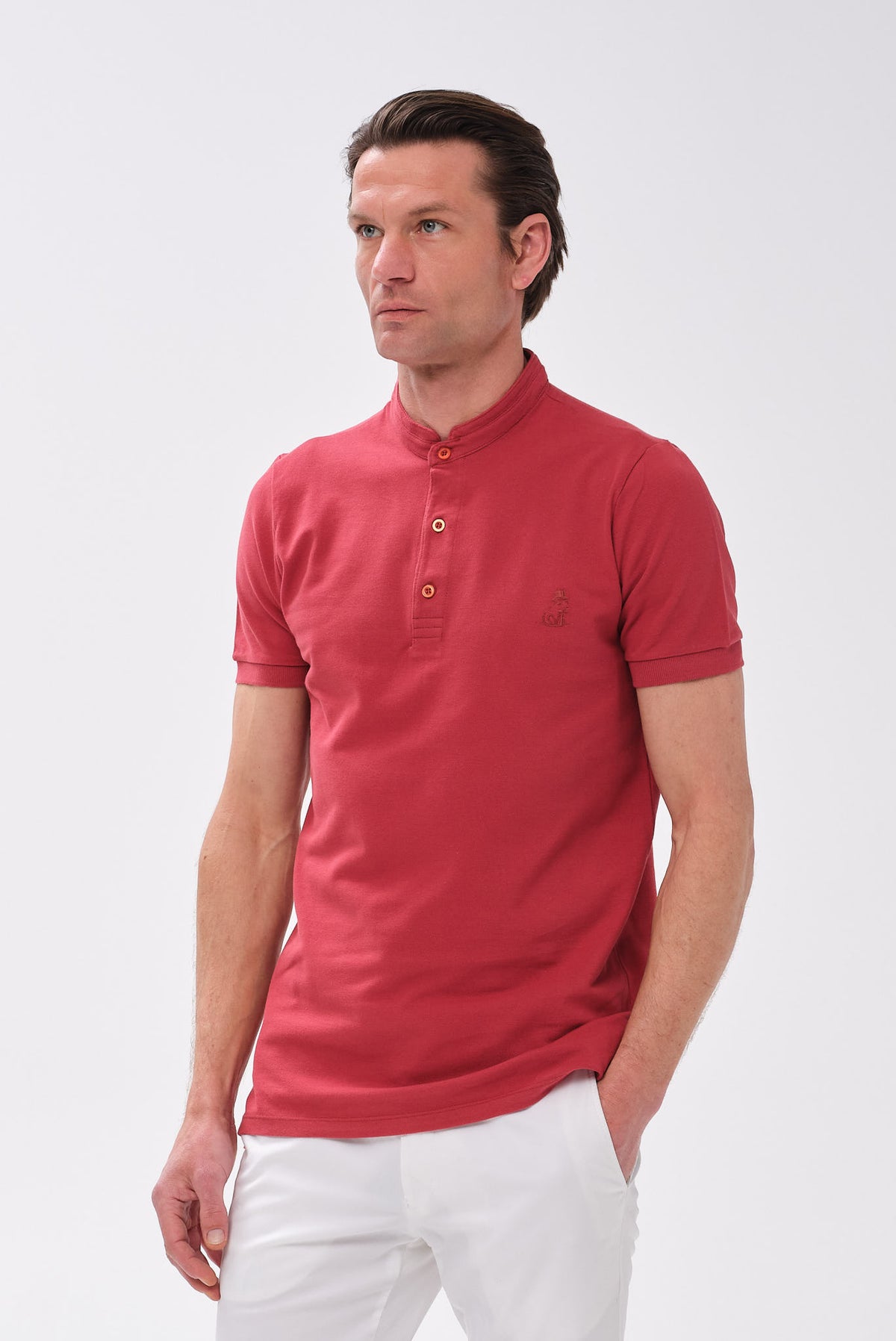 ΑΝΔΡΙΚΟ ΚΟΚΚΙΝΟ ΜΑΟ POLO ΜΠΛΟΥΖΑΚΙ LES GENT'S REGULAR FIT