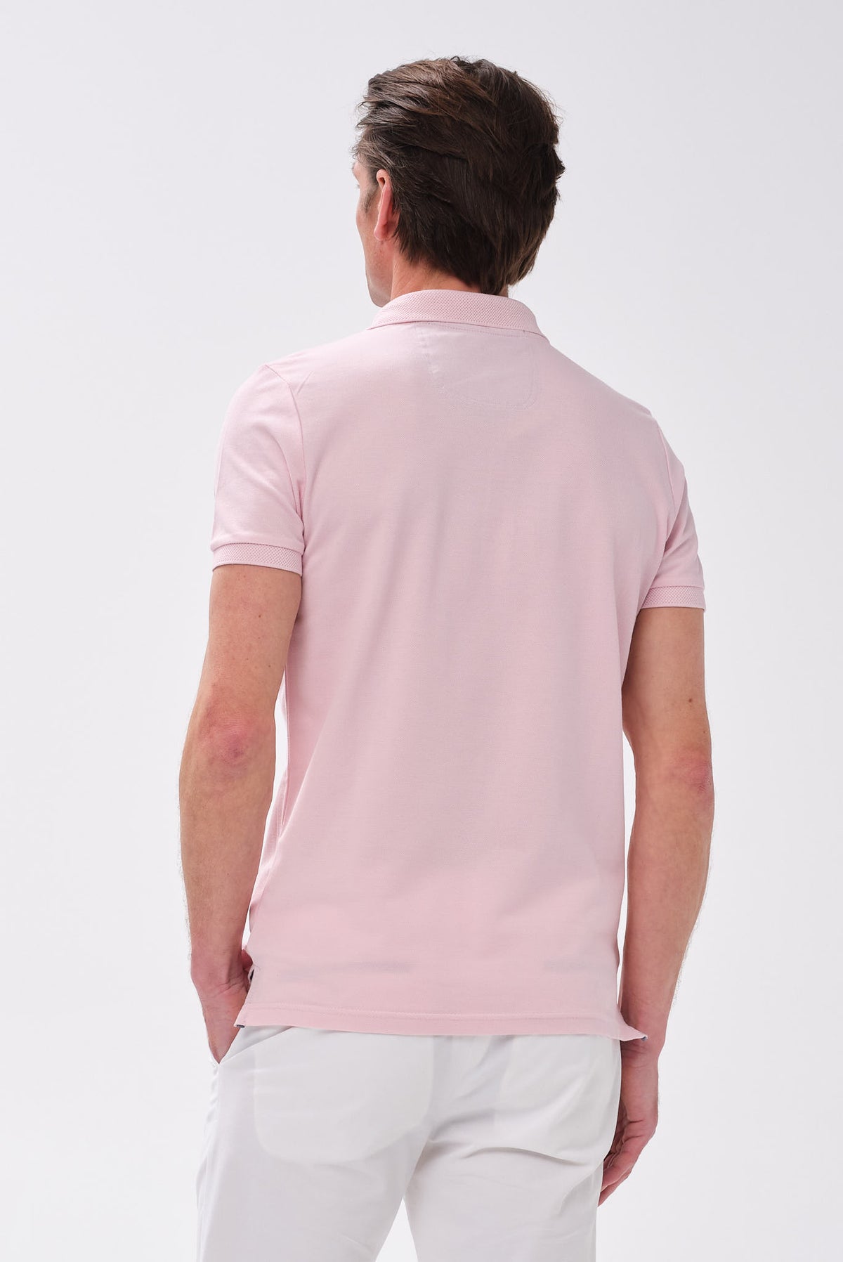 ΑΝΔΡΙΚΟ ΡΟΖ ΚΟΝΤΟΜΑΝΙΚΟ POLO LES GENT'S REGULAR FIT