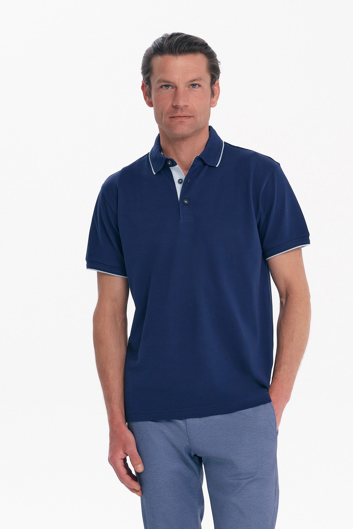 ΑΝΔΡΙΚΟ ΡΑΦ POLO COTTON PIMA REGULAR FIT PORTOBELLO'S