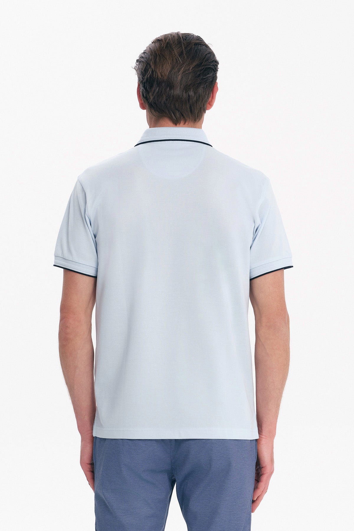 ΑΝΔΡΙΚΟ ΣΙΕΛ POLO COTTON PIMA REGULAR FIT PORTOBELLO'S
