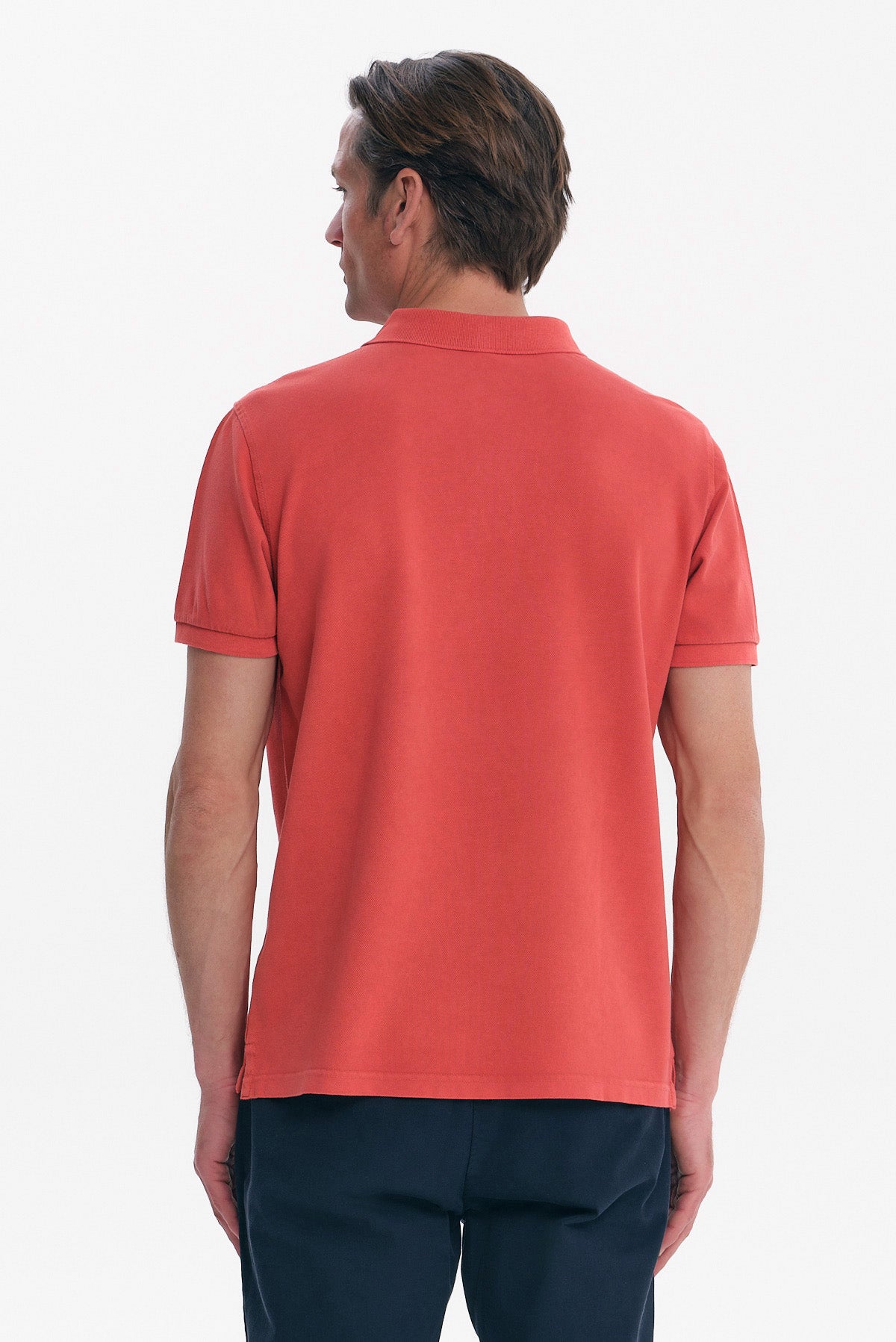ΑΝΔΡΙΚΟ ΚΟΡΑΛΙ ΚΟΝΤΟΜΑΝΙΚΟ POLO GARMENT DYED PORTOBELLO'S
