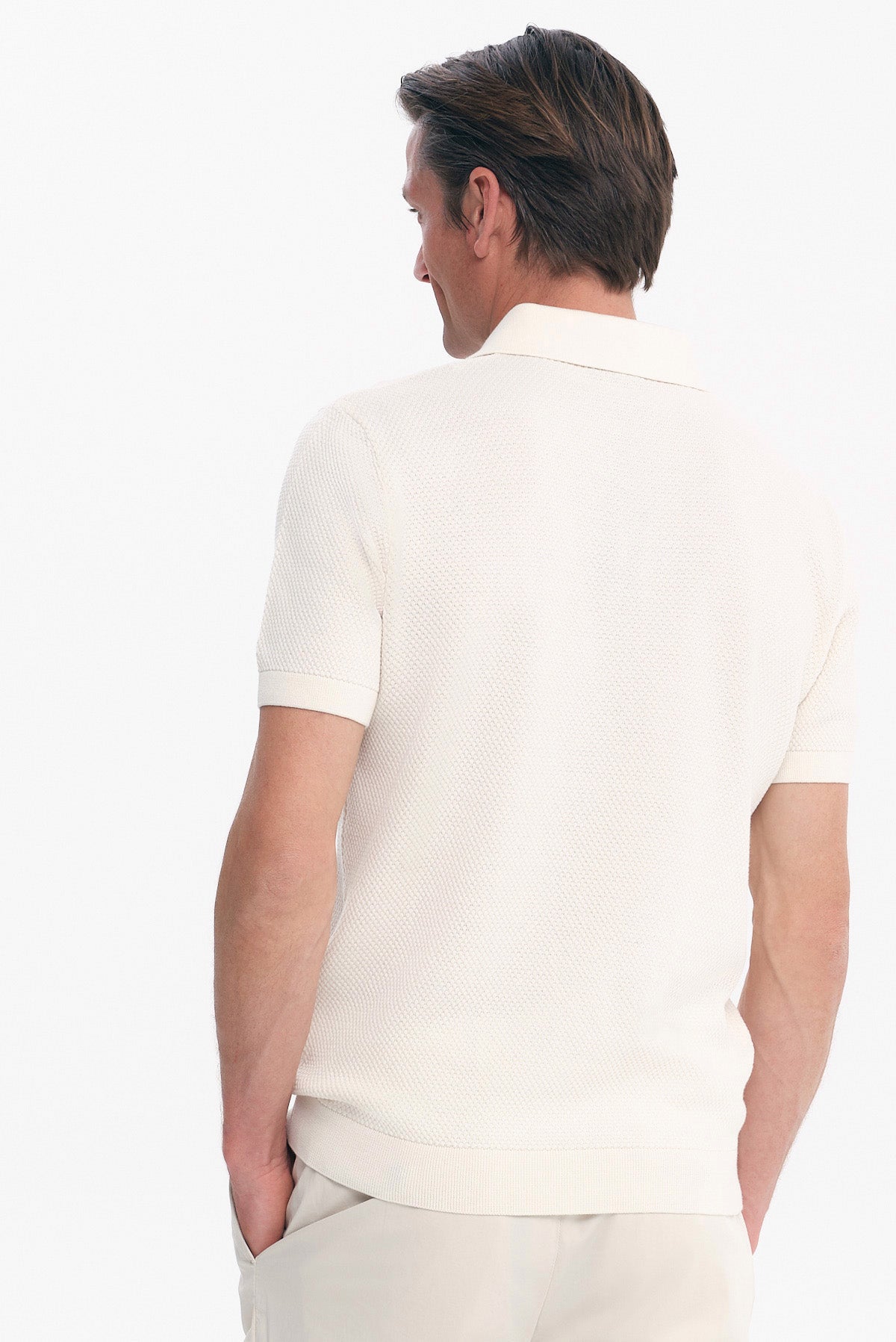 ΑΝΔΡΙΚΟ ΕΚΡΟΥ ΠΛΕΚΤΟ POLO REGULAR FIT PORTOBELLO'S