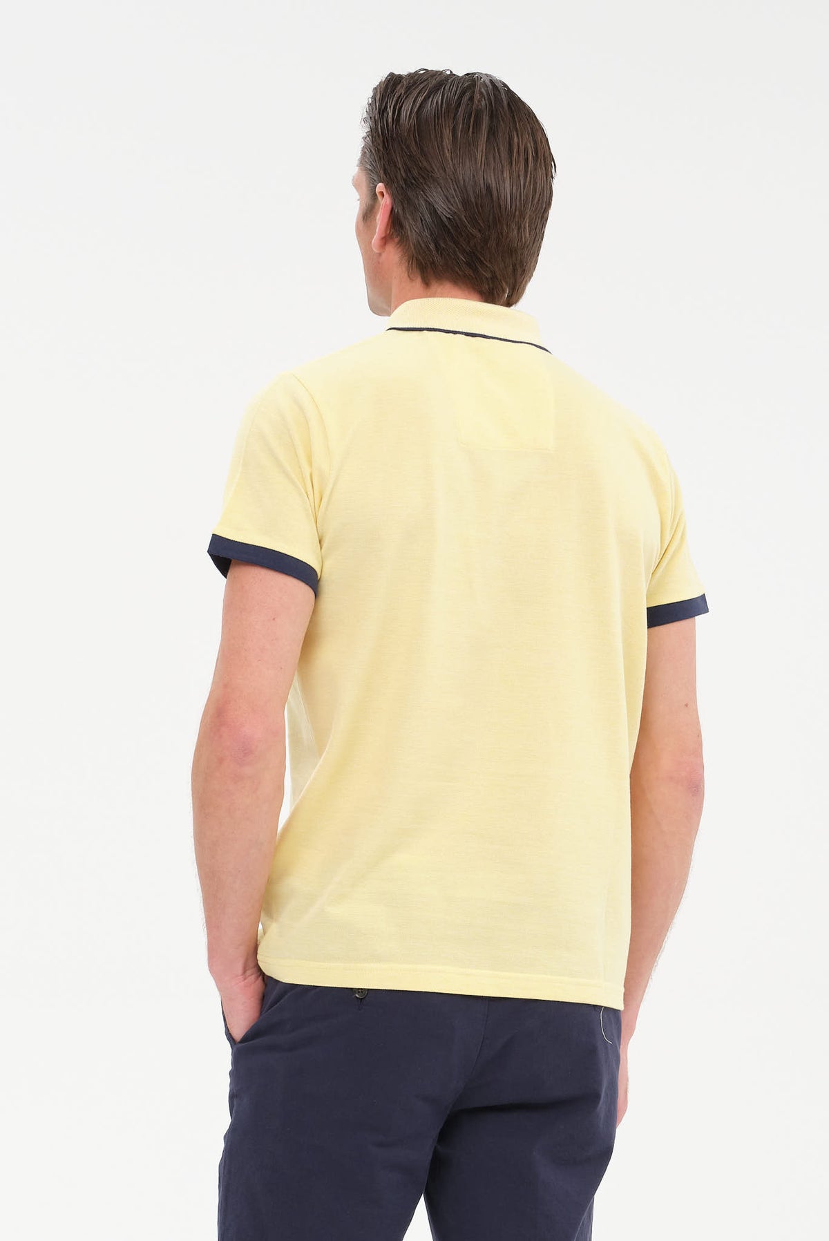ΑΝΔΡΙΚΟ ΚΙΤΡΙΝΟ ΚΟΝΤΟΜΑΝΙΚΟ POLO PIQUE PORTOBELLO'S REGULAR FIT