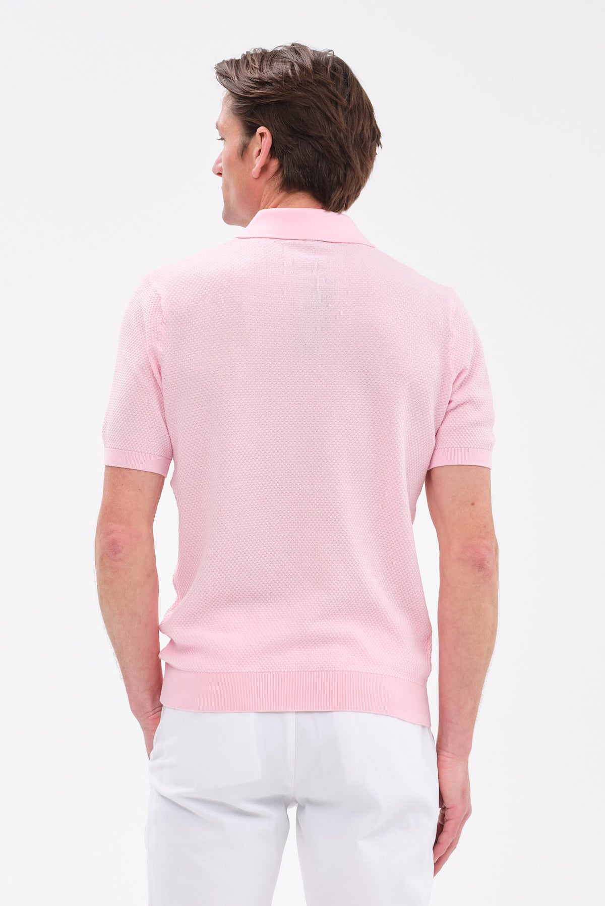 ΑΝΔΡΙΚΟ ΡΟΖ ΠΛΕΚΤΟ ΚΟΝΤΟΜΑΝΙΚΟ POLO PORTOBELLO'S REGULAR FIT
