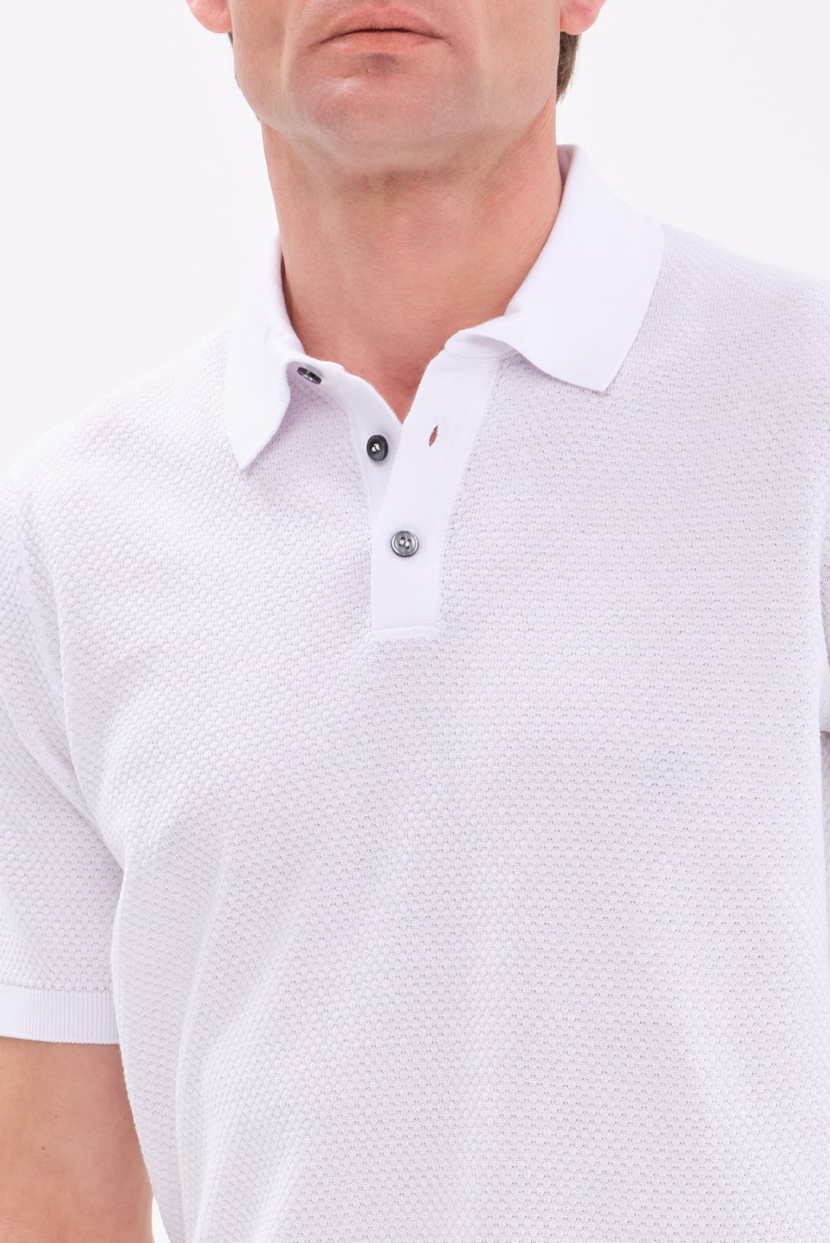 ΑΝΔΡΙΚΟ ΛΕΥΚΟ ΠΛΕΚΤΟ ΚΟΝΤΟΜΑΝΙΚΟ POLO PORTOBELLO'S REGULAR FIT