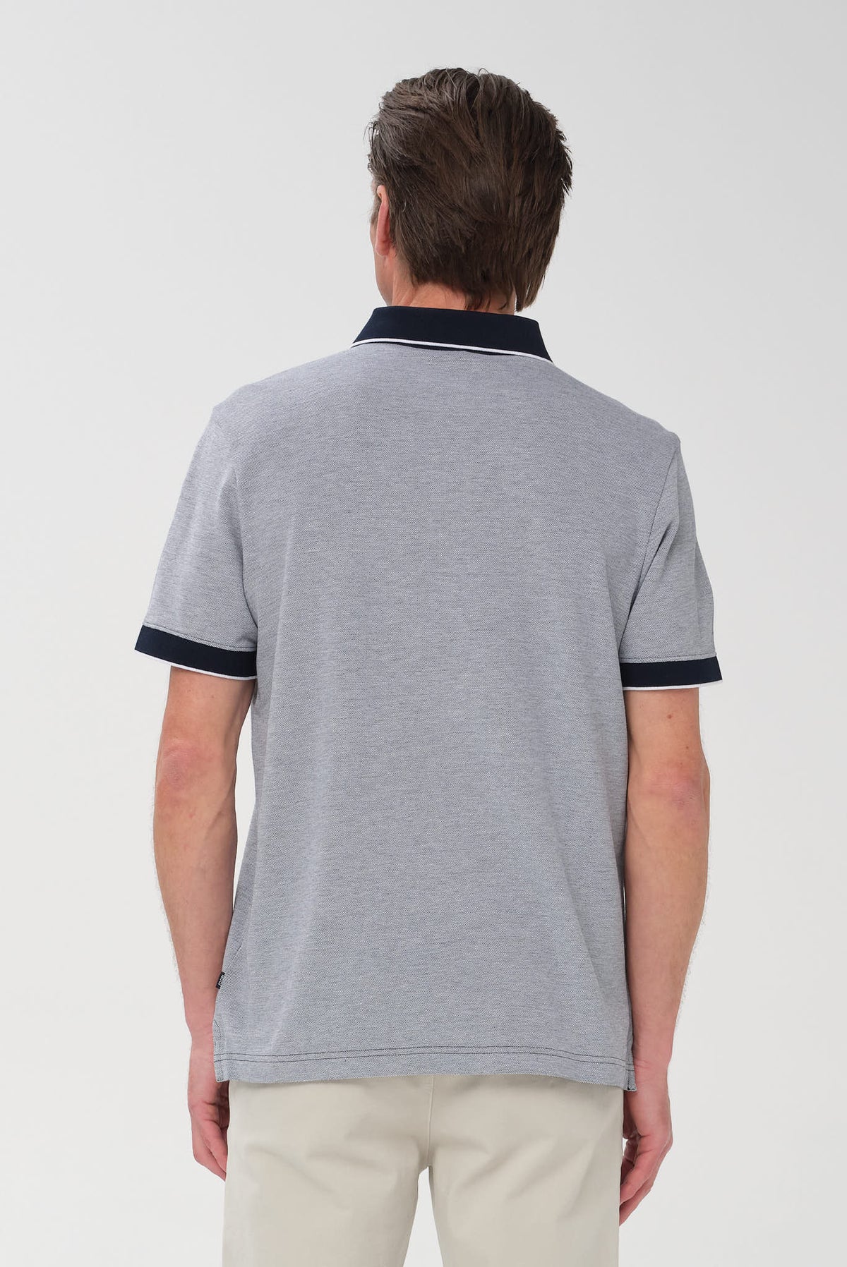 ΑΝΔΡΙΚΟ ΜΠΛΕ ΚΟΝΤΟΜΑΝΙΚΟ POLO JOOP REGULAR FIT