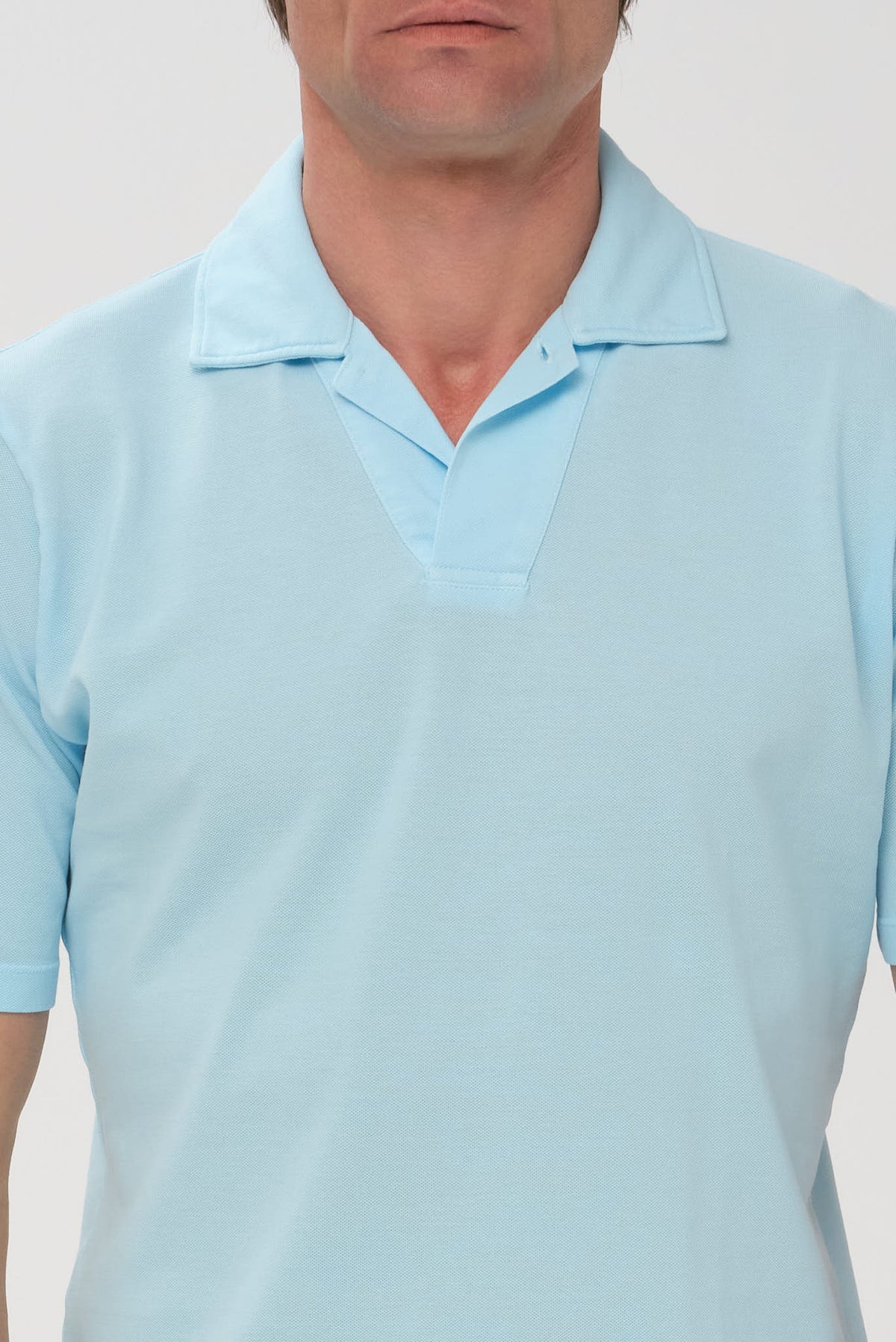 ΑΝΔΡΙΚΟ ΣΙΕΛ ΚΟΝΤΟΜΑΝΙΚΟ PIQUE POLO FERANTE REGULAR FIT