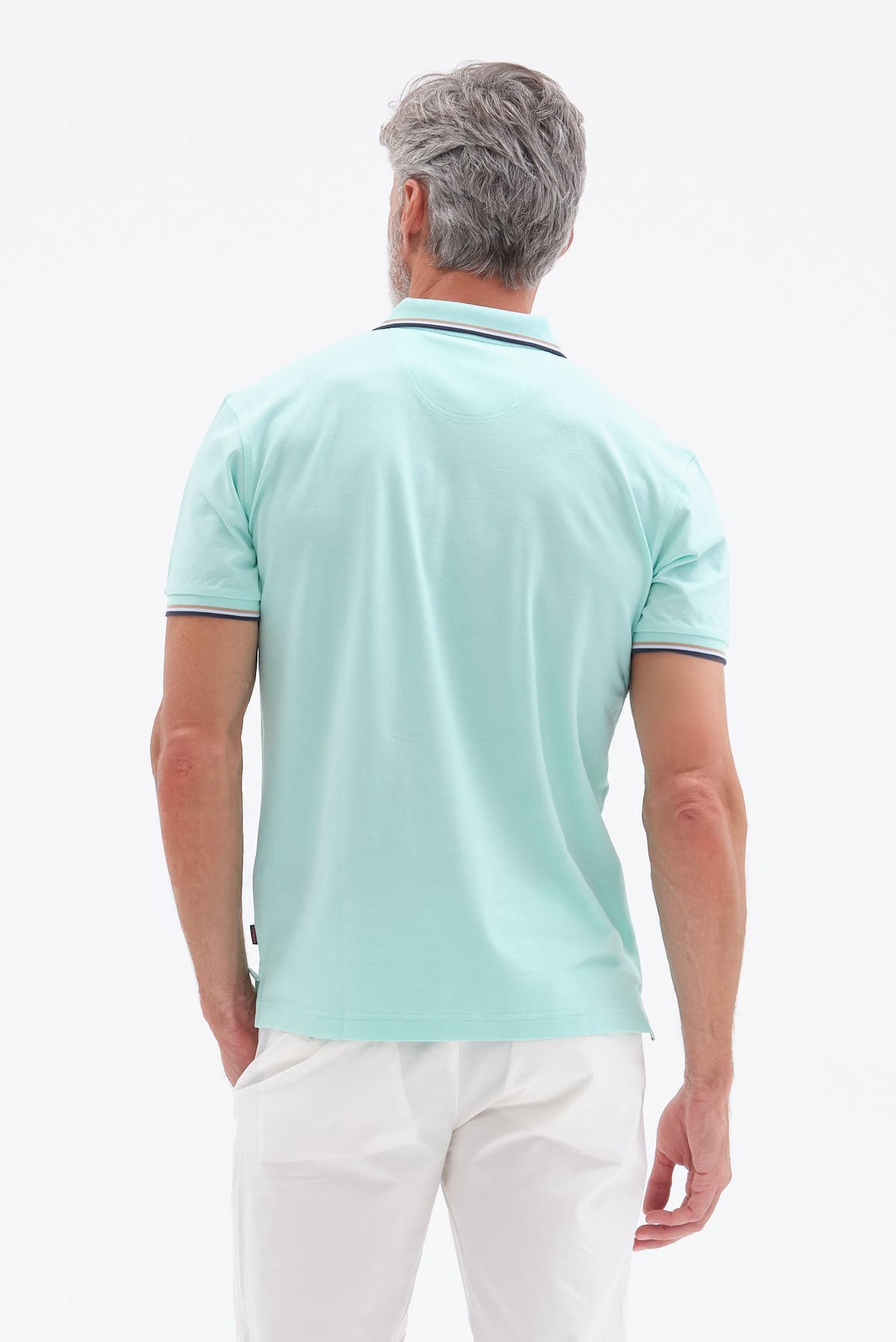 ΑΝΔΡΙΚΟ ΤΙΡΚΟΥΑΖ ΚΟΝΤΟΜΑΝΙΚΟ POLO PORTOBELLO'S ΜΕ BIO SILKY FINISH REGULAR FIT