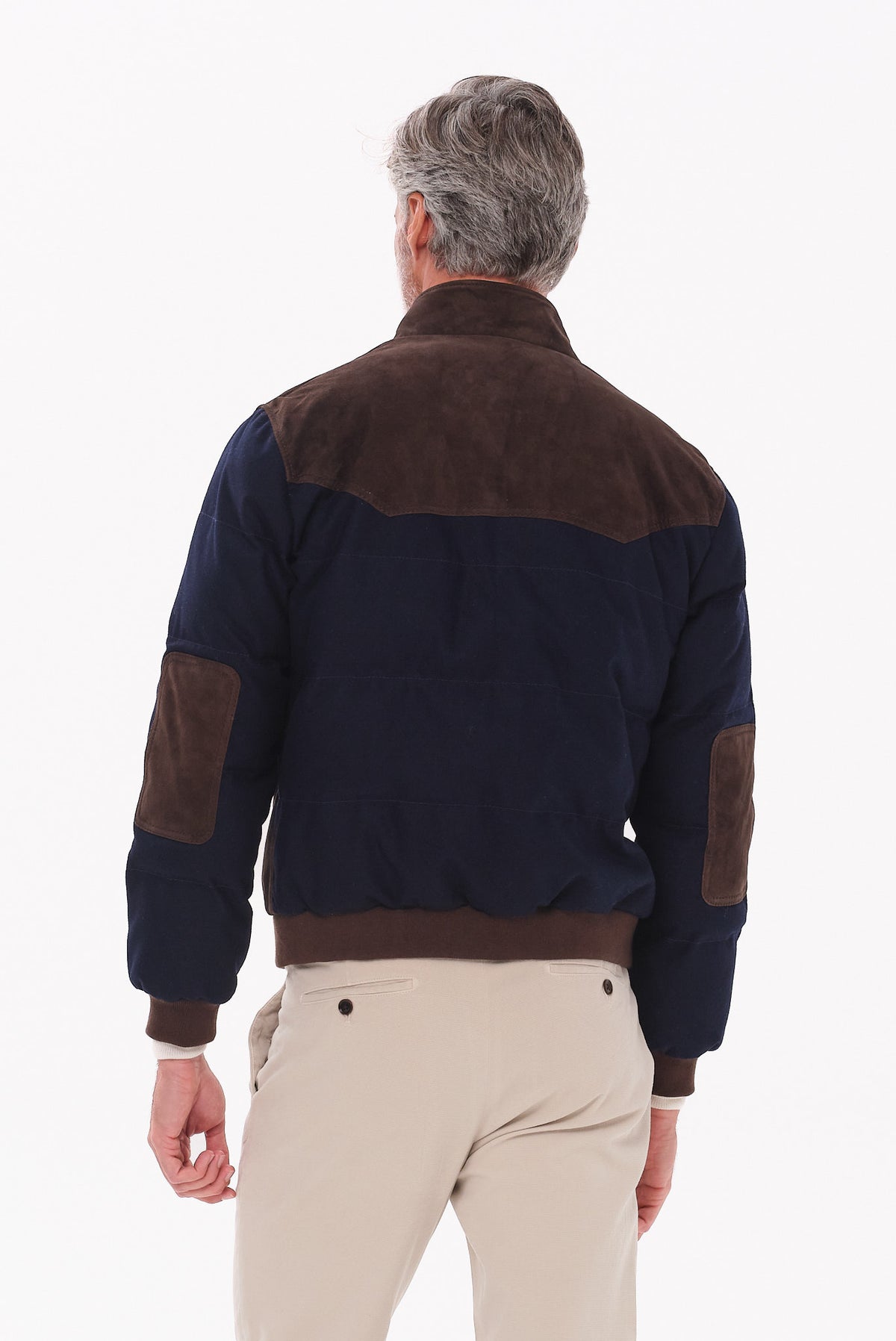 ΑΝΔΡΙΚΟ ΚΑΦΕ ΜΠΛΕ ΔΕΡΜΑΤΙΝΟ SUEDE ΤΖΑΚΕΤ PORTOBELLO'S REGULAR FIT