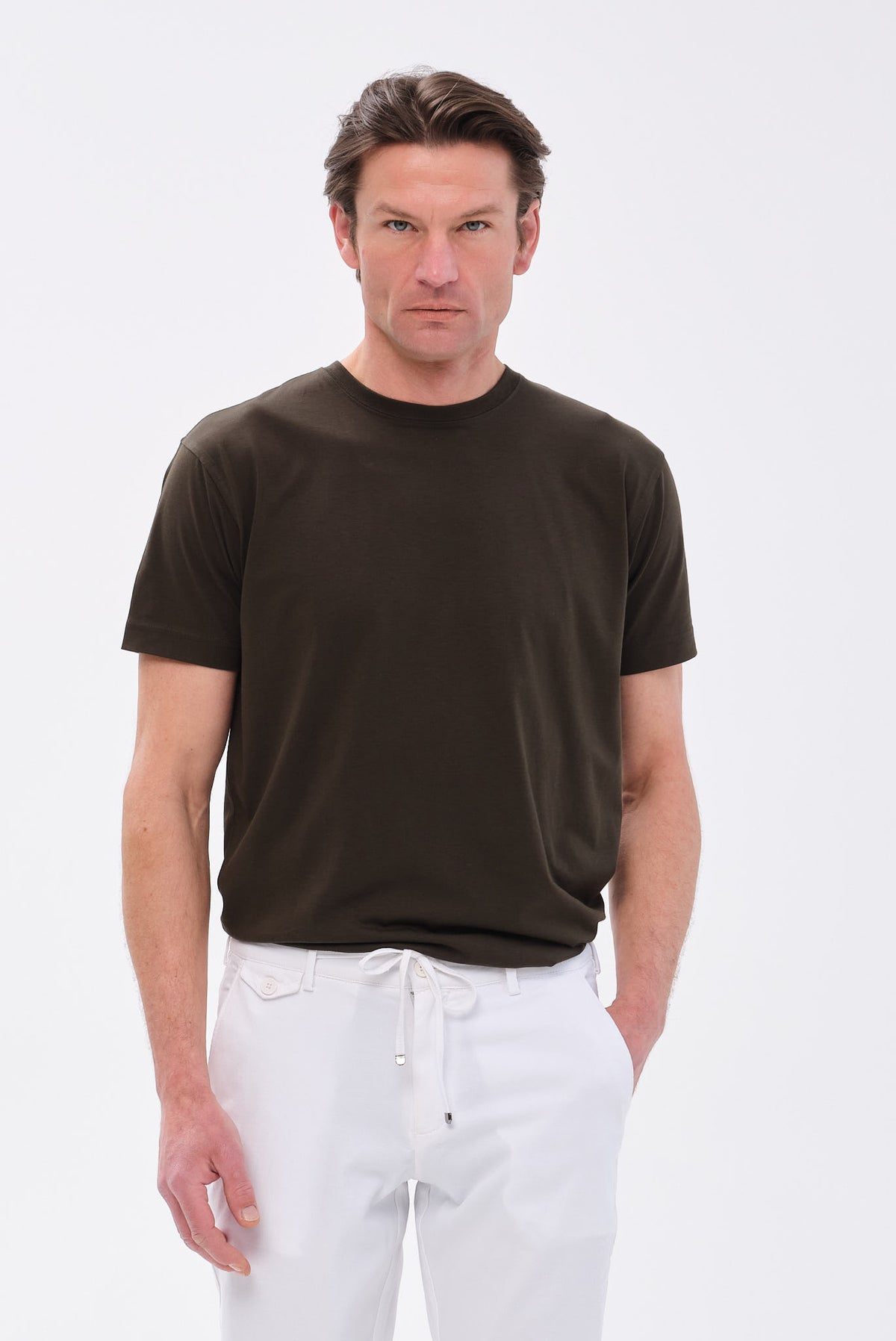 PORTOBELLO'S ΛΑΔΙ PIMA COTTON T-SHIRT - PREMIUM ESSENTIAL EDITION