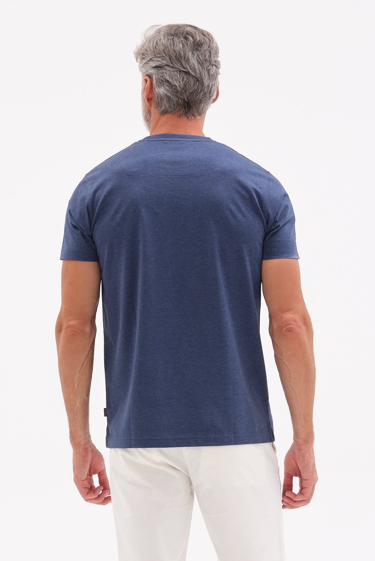 ΑΝΔΡΙΚΟ ΙΝΤΙΓΚΟ ΚΟΝΤΟΜΑΝΙΚΟ T-SHIRT PORTOBELLO'S ΜΕ BIO SILKY FINISH