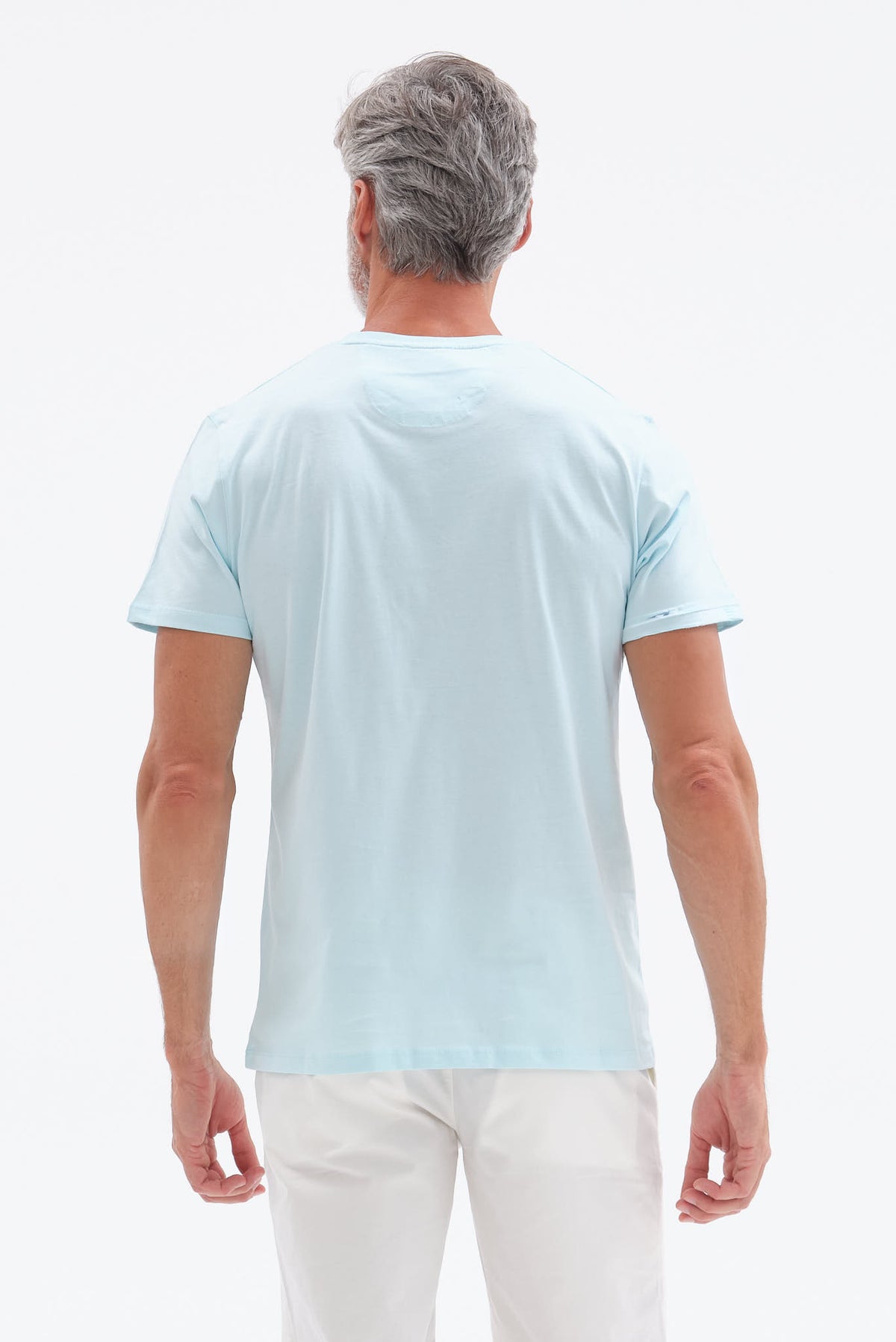 ΑΝΔΡΙΚΟ ΟΙΝΟΠΝΕΥΜΑΤΙ ΚΟΝΤΟΜΑΝΙΚΟ T-SHIRT PORTOBELLO'S ME ΣΤΑΜΠΑ FIND THE GOOD IN EVERY SEA