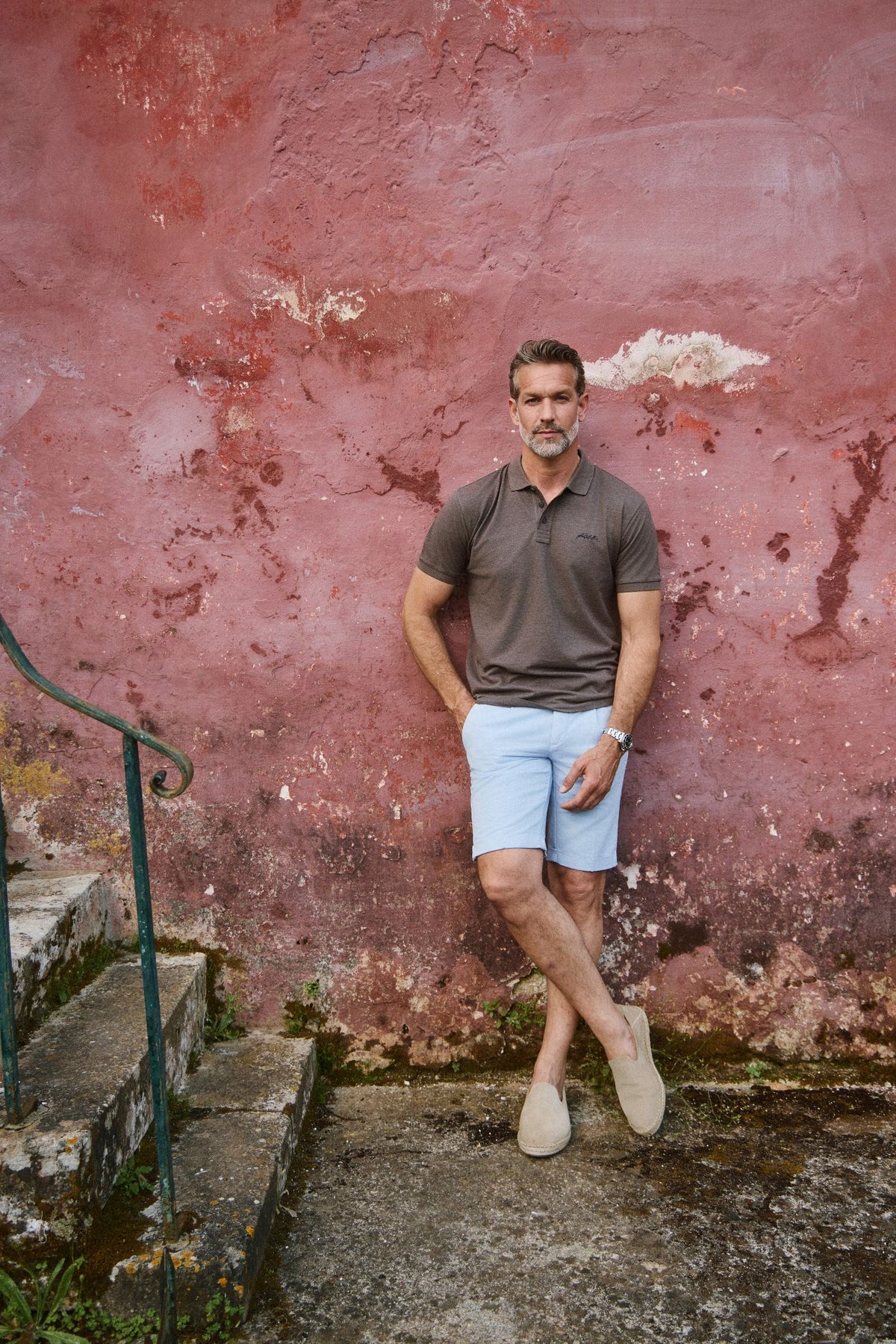 ΑΝΔΡΙΚΟ ΚΑΦΕ ΚΟΝΤΟΜΑΝΙΚΟ POLO PORTOBELLO'S REGULAR FIT