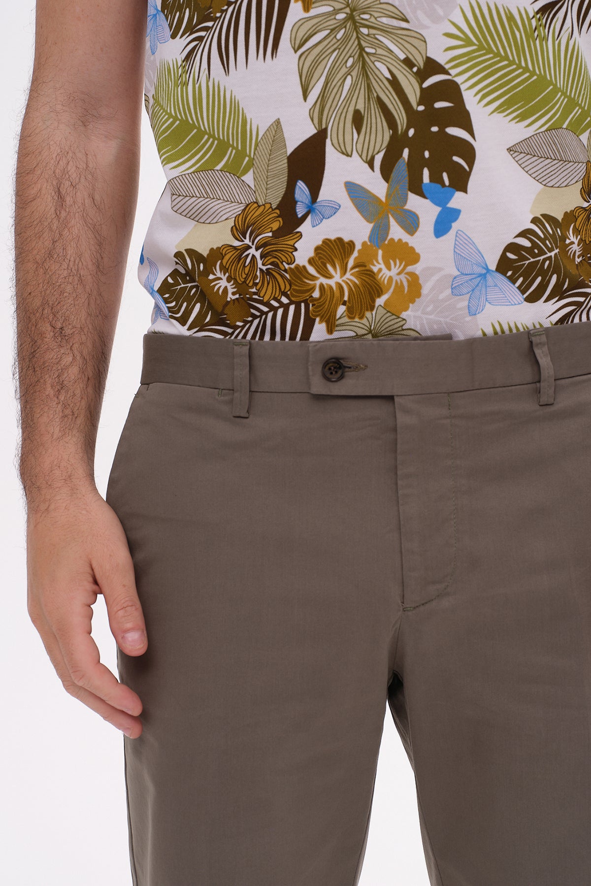 ΑΝΔΡΙΚΗ ΛΑΔΙ ΒΕΡΜΟΥΔΑ CHINOS PORTOBELLO'S REGULAR FIT