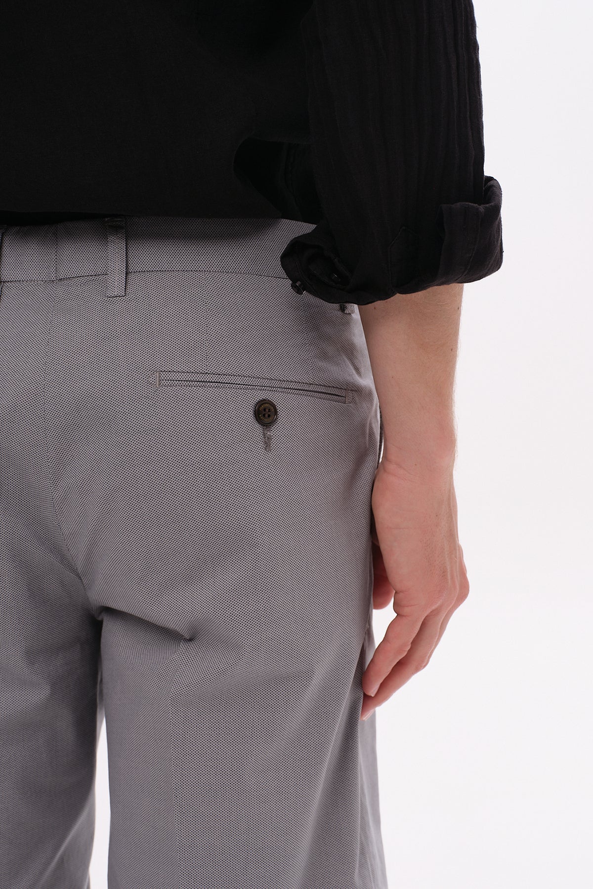 ΑΝΔΡΙΚΗ ΓΚΡΙ ΒΕΡΜΟΥΔΑ CHINOS PORTOBELLO'S REGULAR FIT