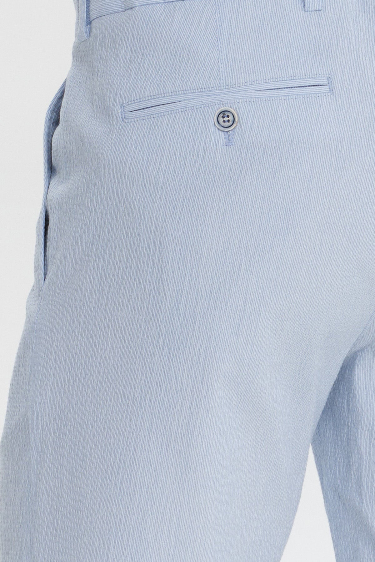 ΑΝΔΡΙΚΗ ΣΙΕΛ ΒΕΡΜΟΥΔΑ CHINOS SLIM FIT PORTOBELLO'S ΜΕ ΚΟΡΔΟΝΙ