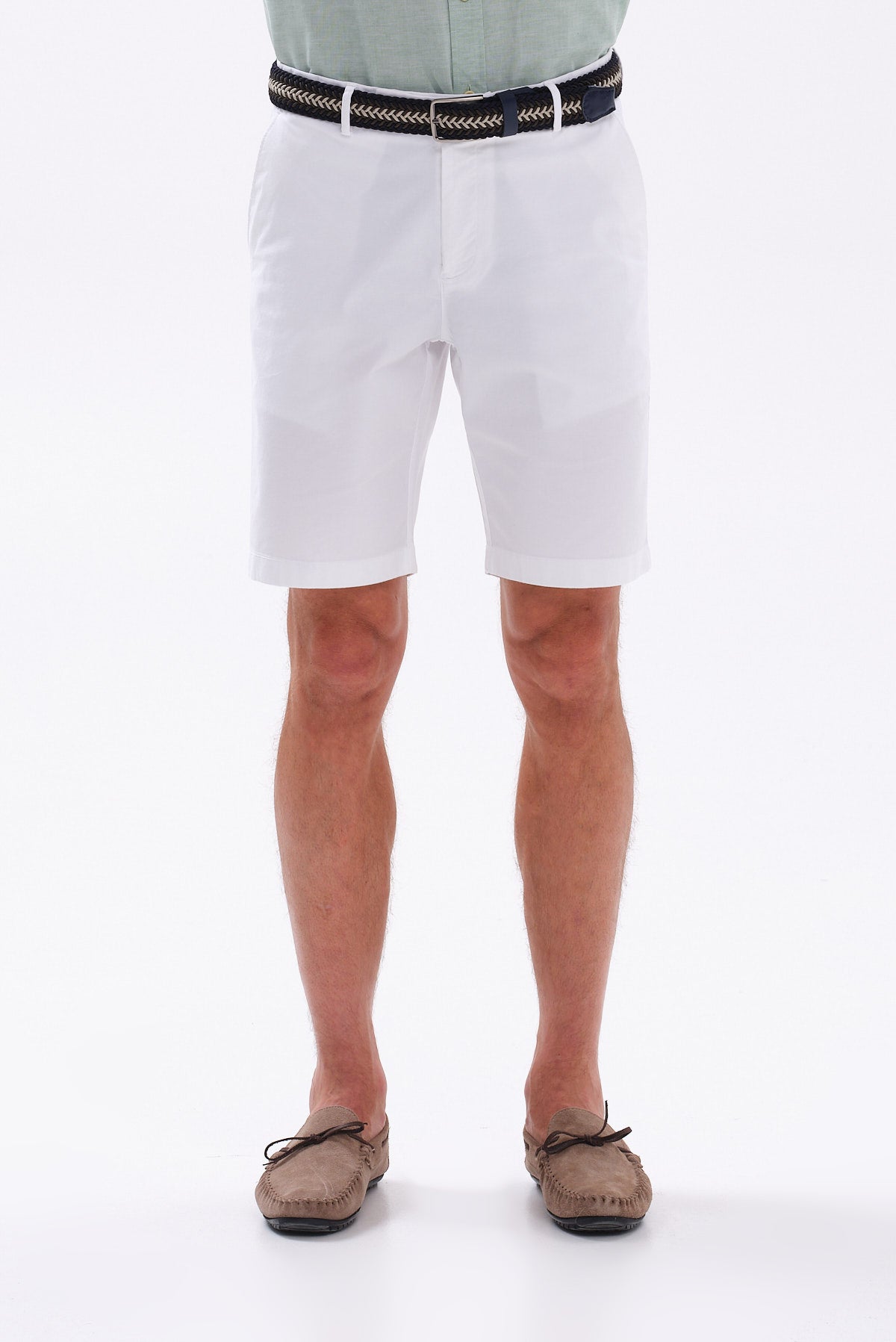 ΑΝΔΡΙΚΗ ΛΕΥΚΗ CHINOS ΒΕΡΜΟΥΔΑ PORTOBELLO'S SLIM FIT