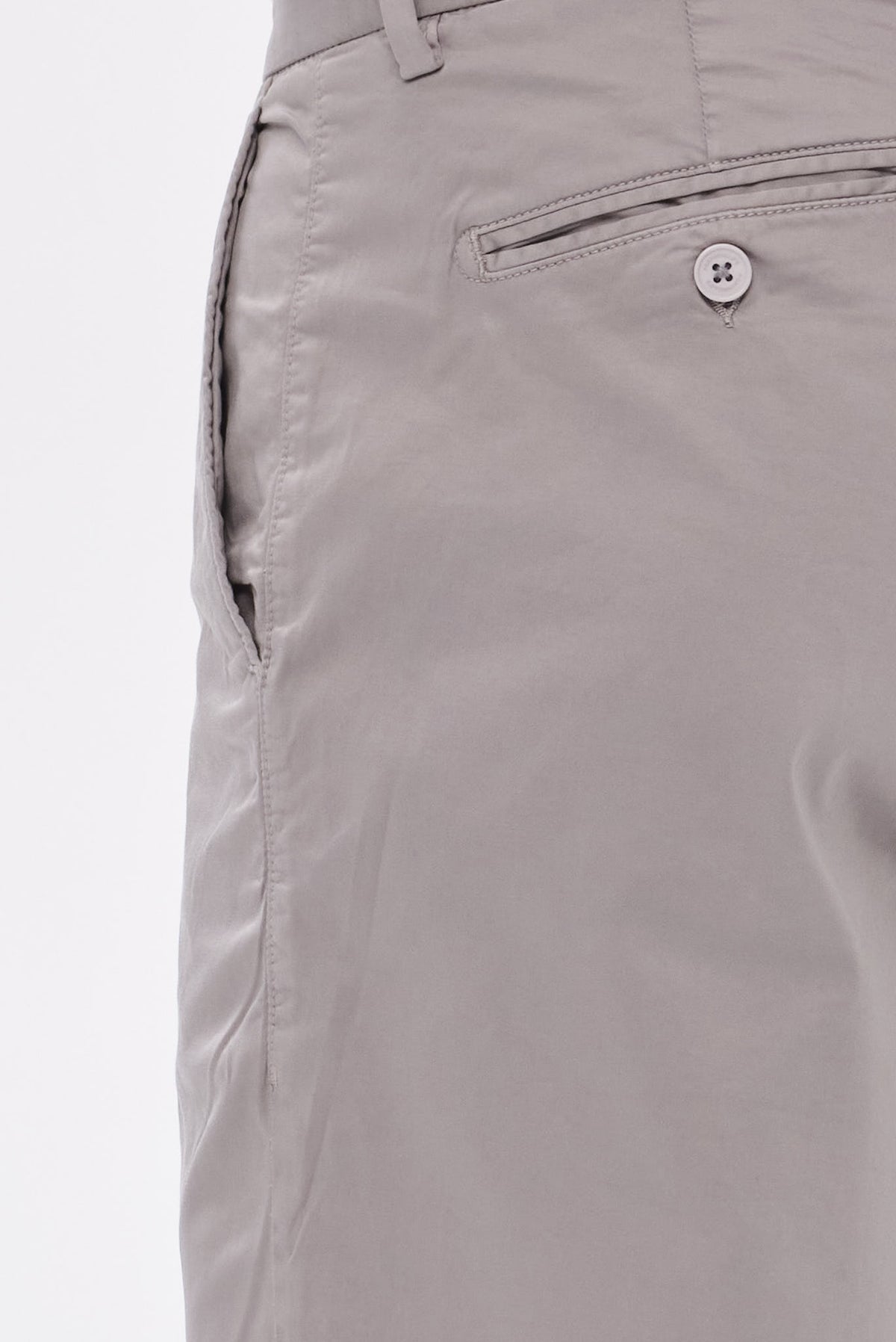 PORTOBELLO'S ΕΛΑΦΡΥ ΓΚΡΙ CHINO SLIM SHORTS - TAILORED SUMMER EDITION