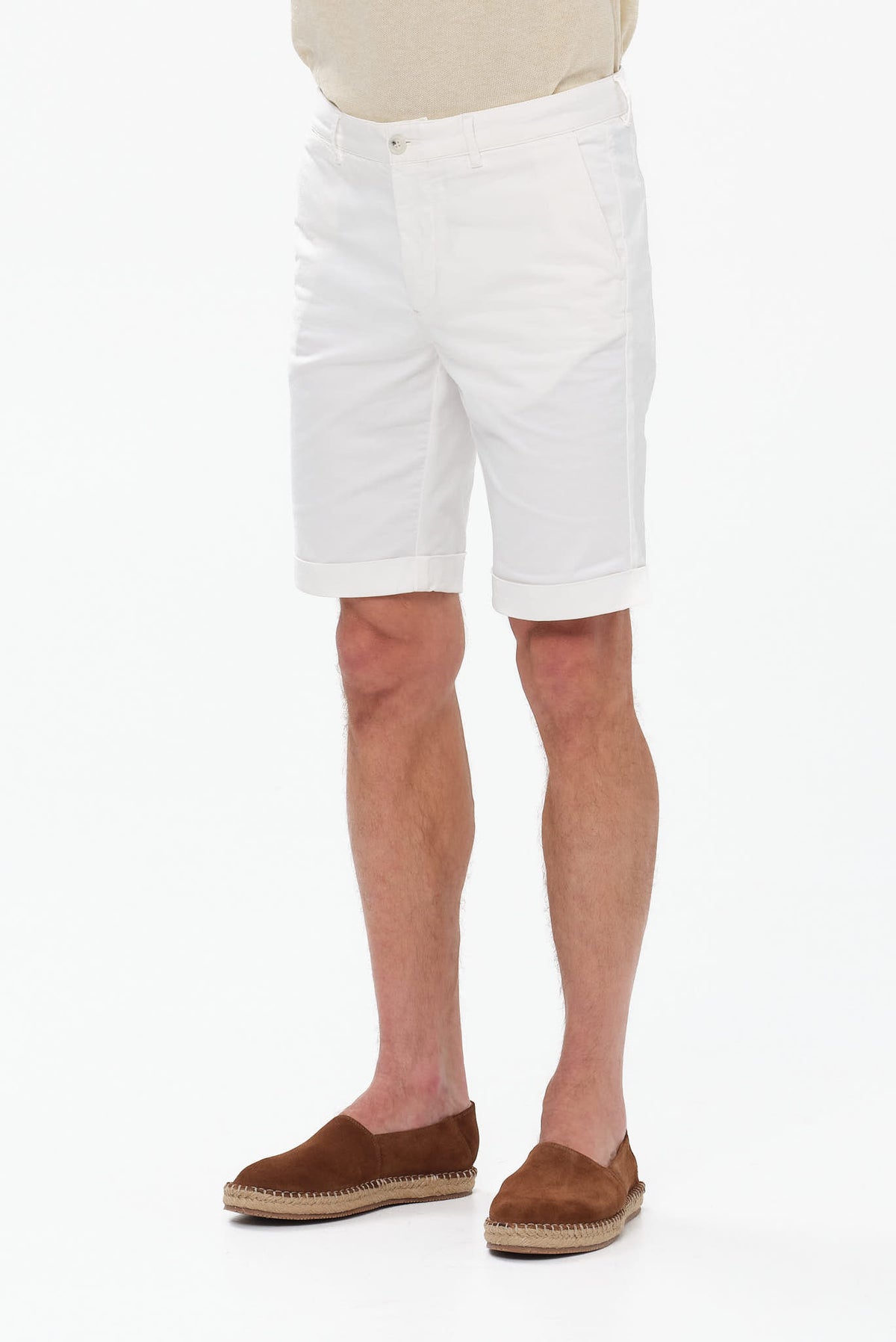 ΑΝΔΡΙΚΗ ΛΕΥΚΗ CHINOS ΒΕΡΜΟΥΔΑ PORTOBELLO'S REGULAR FIT