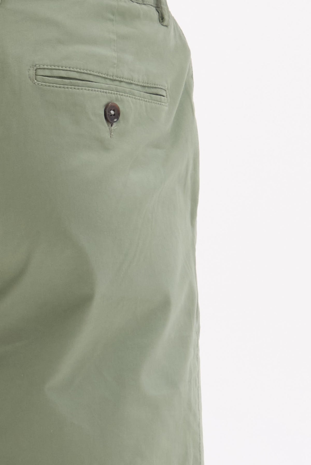 ΑΝΔΡΙΚΗ ΠΡΑΣΙΝΗ ΒΕΡΜΟΥΔΑ CHINOS PORTOBELLO'S ME ΛΑΣΤIXO KAI ΠΙΕΤΑ REGULAR FIT