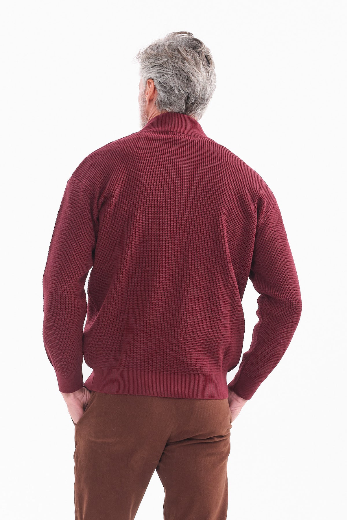 ΑΝΔΡΙΚΗ ΖΑΚΕΤΑ ΜΠΟΡΝΤΟ CARDIGAN PORTOBELLO'S REGULAR FIT