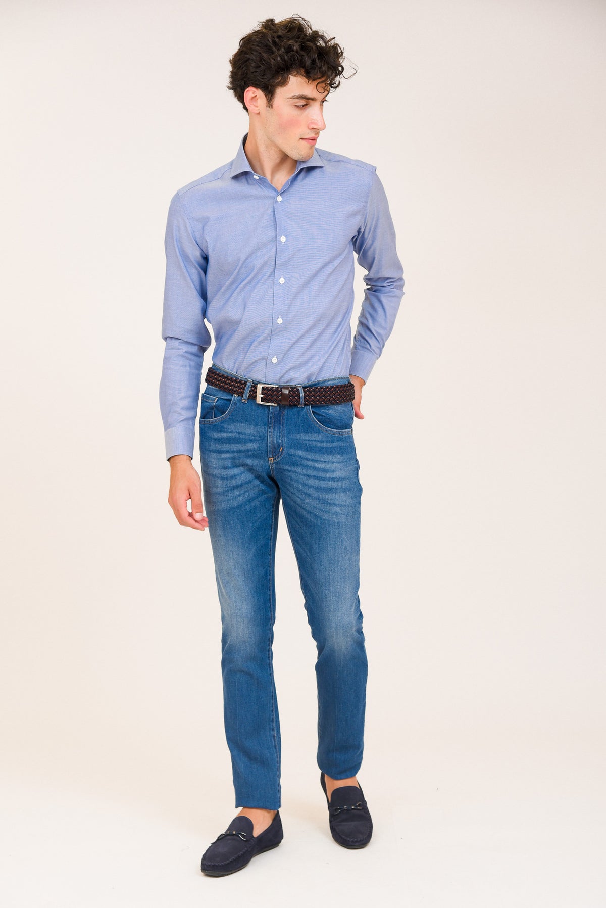 ΑΝΔΡΙΚΟ JEAN PORTOBELLO'S MODERN FIT ΜΕ ΤΕΧΝΗΤΗ ΦΘΟΡΑ ΓΙΑ ΚΑΛΟΚΑΙΡΙΝΕΣ ΕΜΦΑΝΙΣΕΙΣ