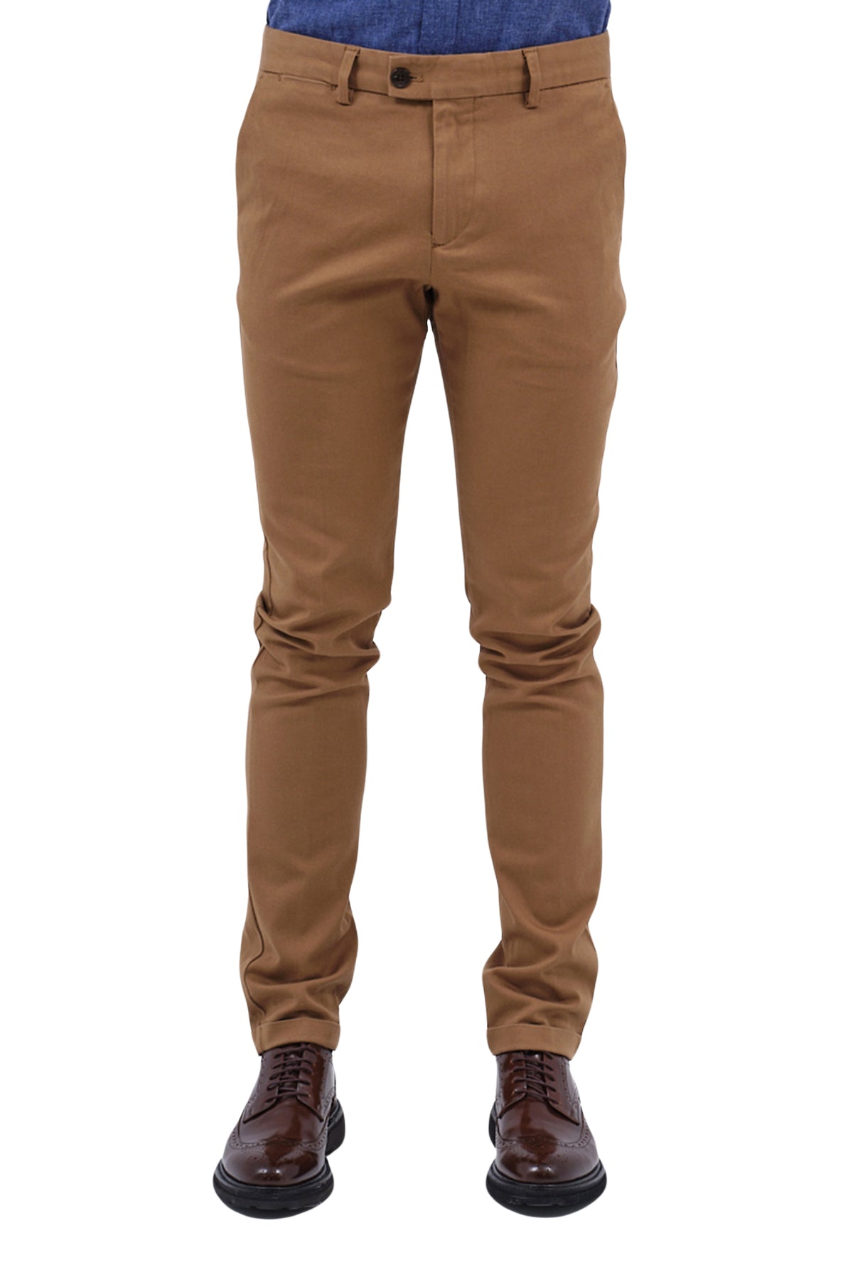 ΑΝΔΡΙΚΟ ΠΑΝΤΕΛΟΝΙ CHINOS ΣΕ ΚΑΜΗΛΟ ΧΡΩΜΑ PORTOBELLO'S SLIM FIT