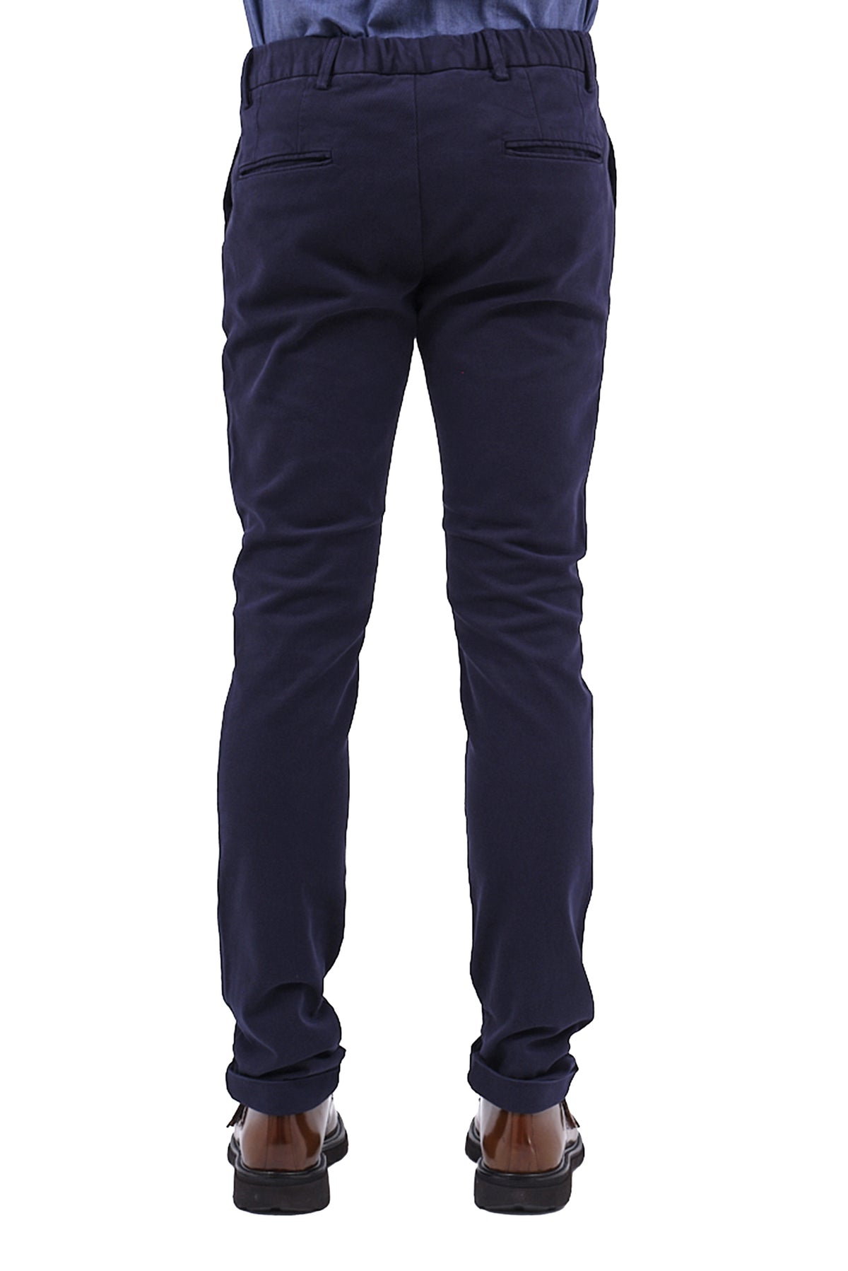 ΑΝΔΡΙΚΟ ΜΠΛΕ ΠΑΝΤΕΛΟΝΙ CHINOS ΜΕ ΠΙΕΤΑ PORTOBELLO'S SLIM FIT