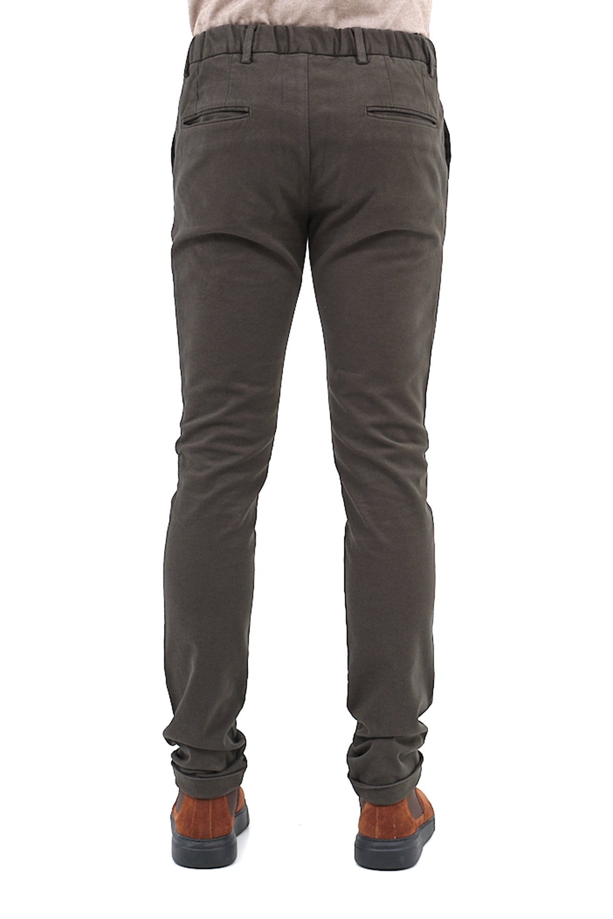 ΑΝΔΡΙΚΟ ΠΡΑΣΙΝΟ ΠΑΝΤΕΛΟΝΙ CHINOS ΜΕ ΠΙΕΤΑ PORTOBELLO'S SLIM FIT