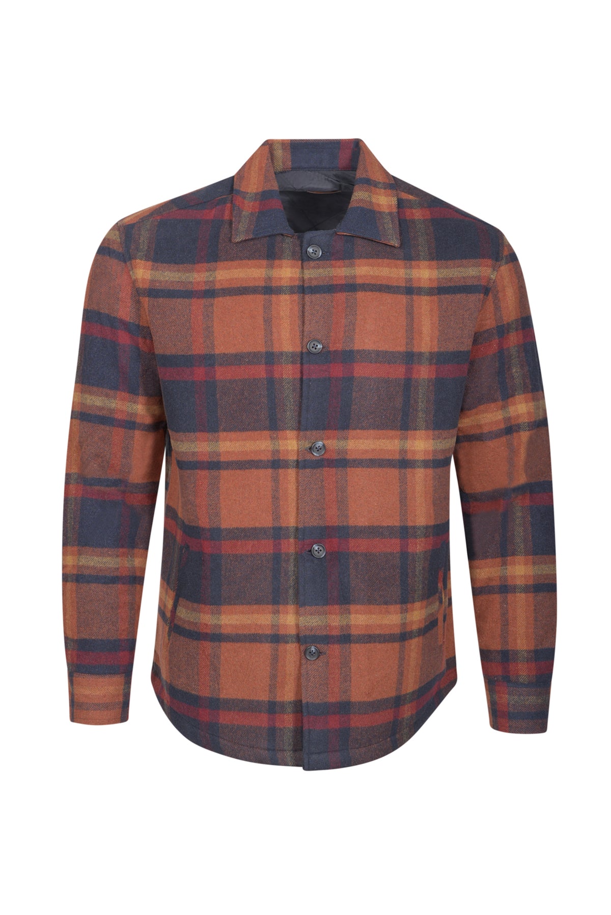 ΑΝΔΡΙΚΟ OVERSHIRT LES GENT'S ΣΕ ΚΕΡΑΜΙΔΙ ΜΠΛΕ ΧΡΩΜΑ