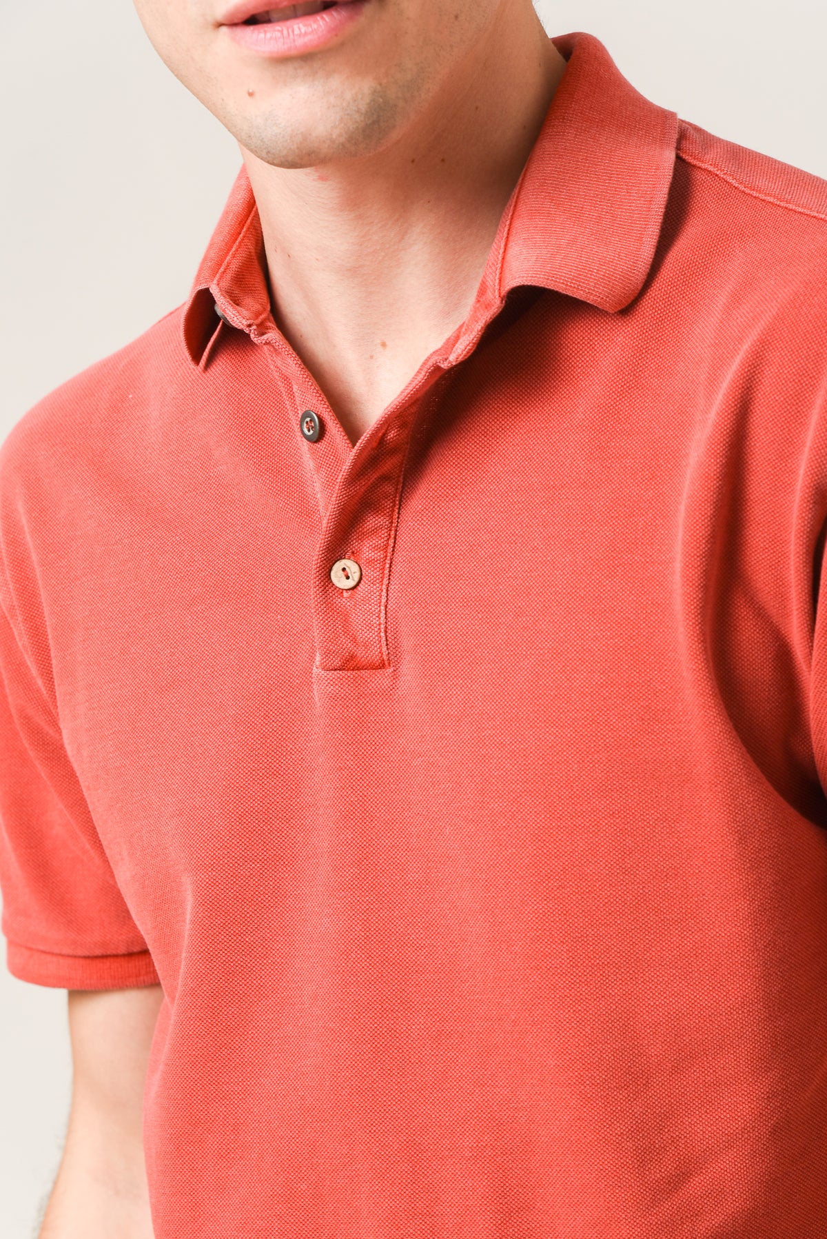 ΑΝΔΡΙΚΟ POLO PORTOBELLO'S ΚΕΡΑΜΙΔΙ ΠΛΥΜΕΝΟ REGULAR FIT