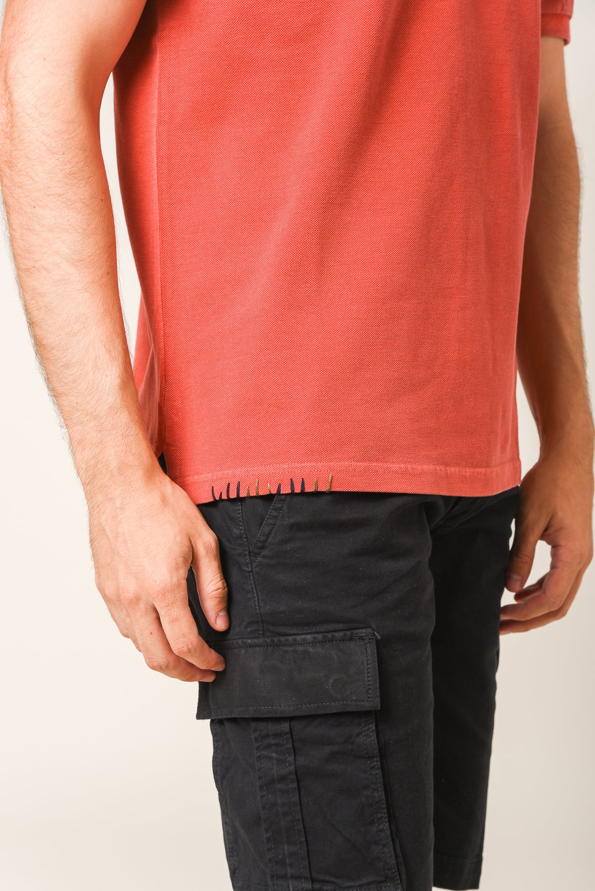 ΑΝΔΡΙΚΟ POLO PORTOBELLO'S ΚΕΡΑΜΙΔΙ ΠΛΥΜΕΝΟ REGULAR FIT