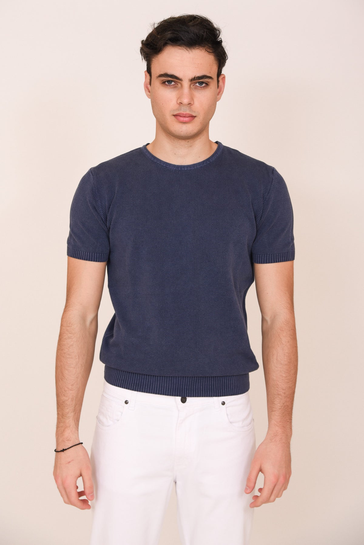 ΑΝΔΡΙΚΟ T-SHIRT PORTOBELLO'S ΠΕΤΡΟΠΛΥΜΕΝΟ ΜΠΛΕ